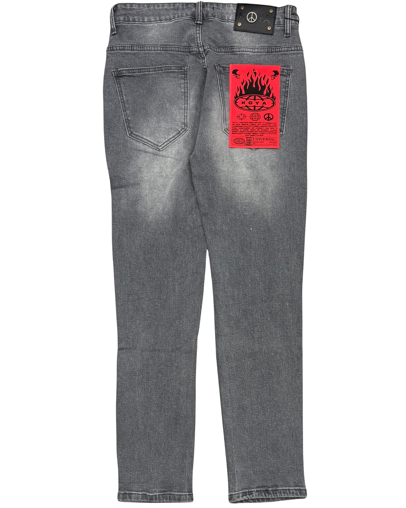 Mens Distressed Jeans KJ21