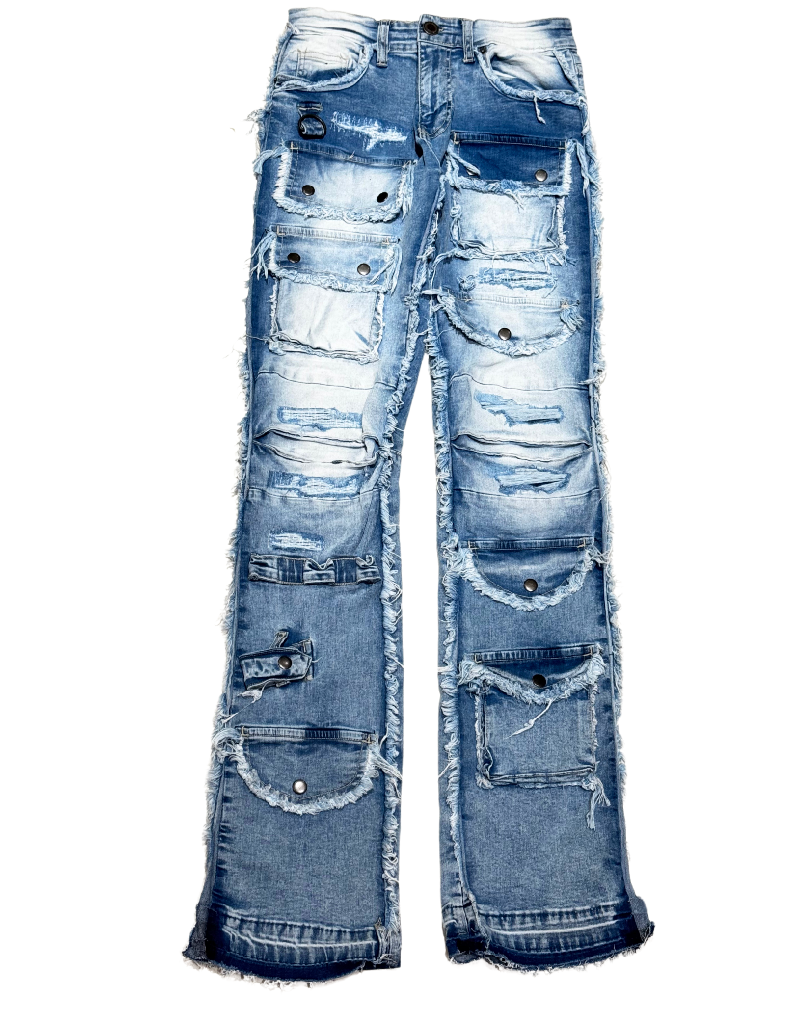 Fray Edge  Cargo Stack Jean 513026
