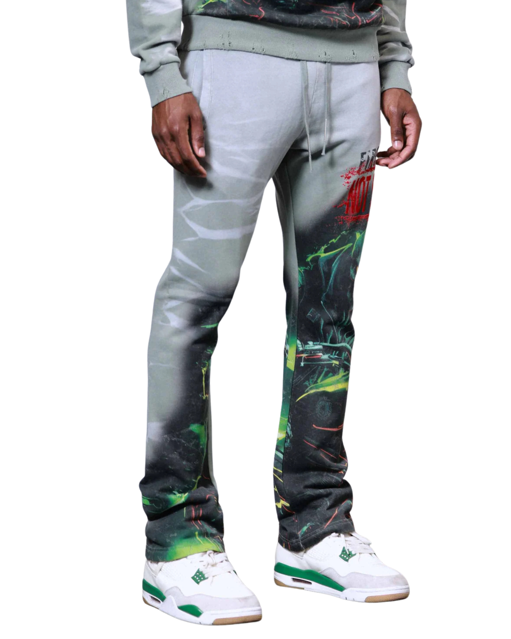 Ghost Rider Stacked Sweatpants