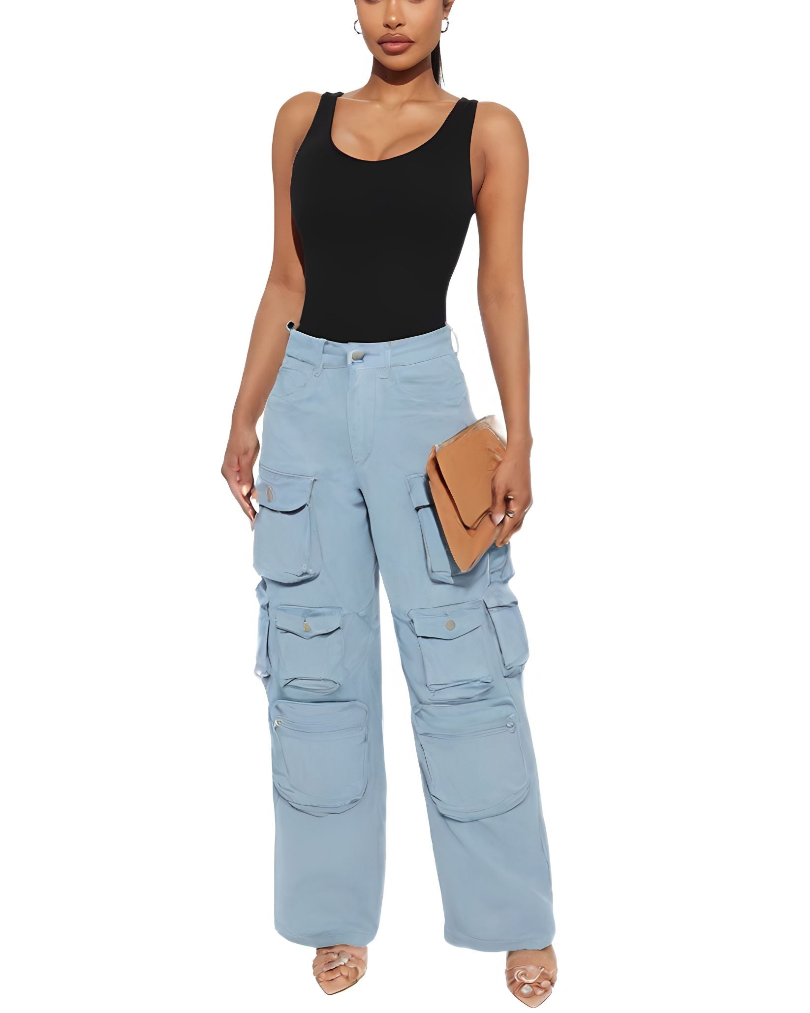 Multi Cargo Pocket Pants