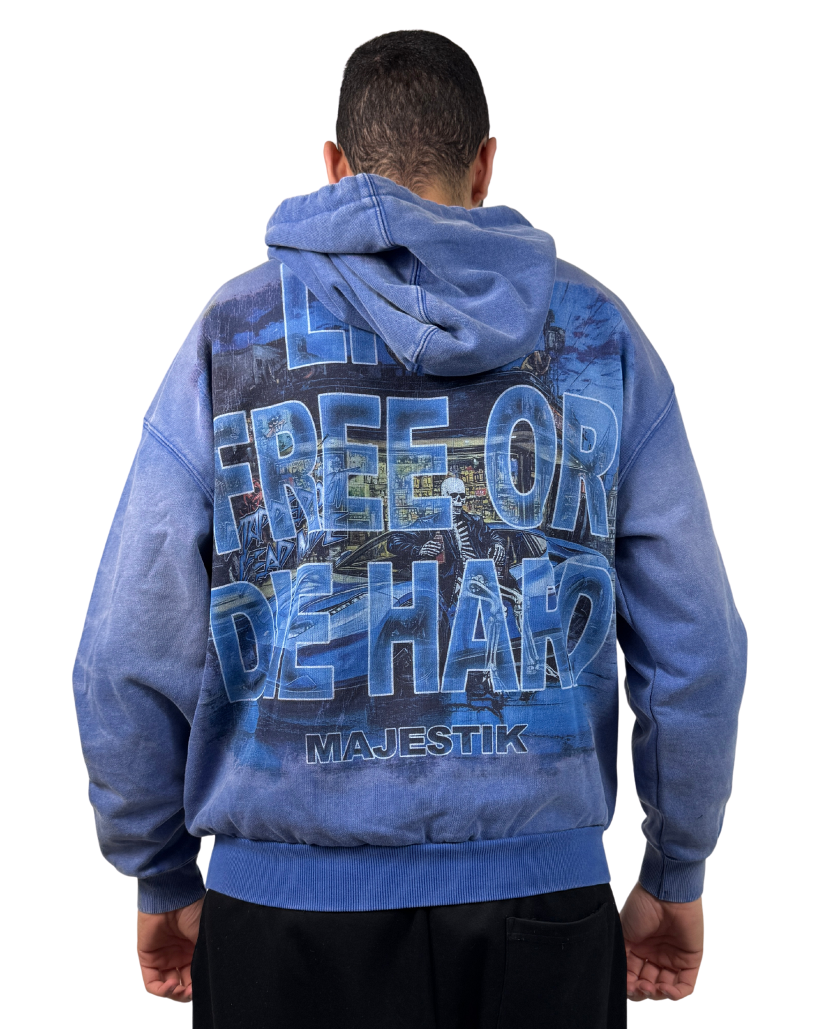 Drip 24/7 Hoodie blue