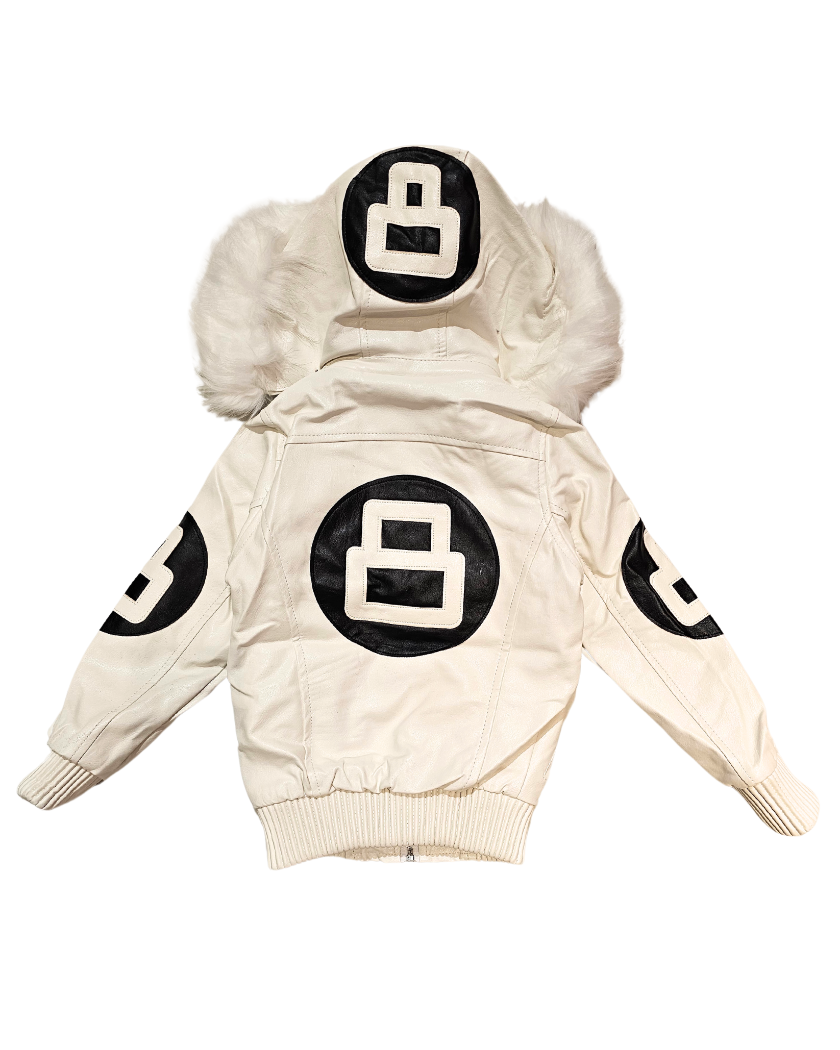 Kids PU Bomber Jacket