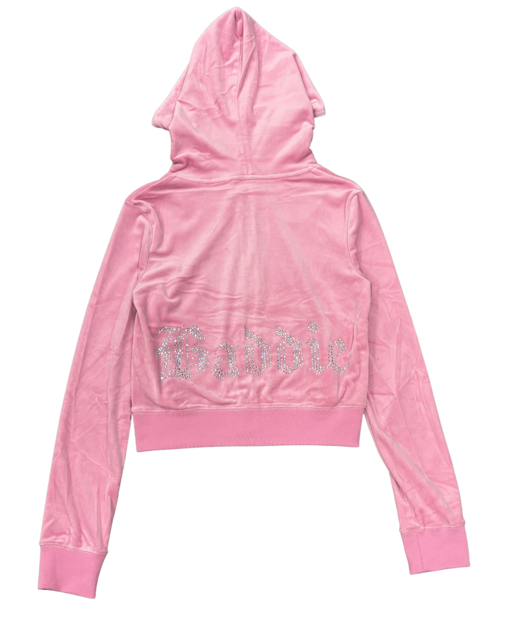 Baddie Rhinestone Hoodie