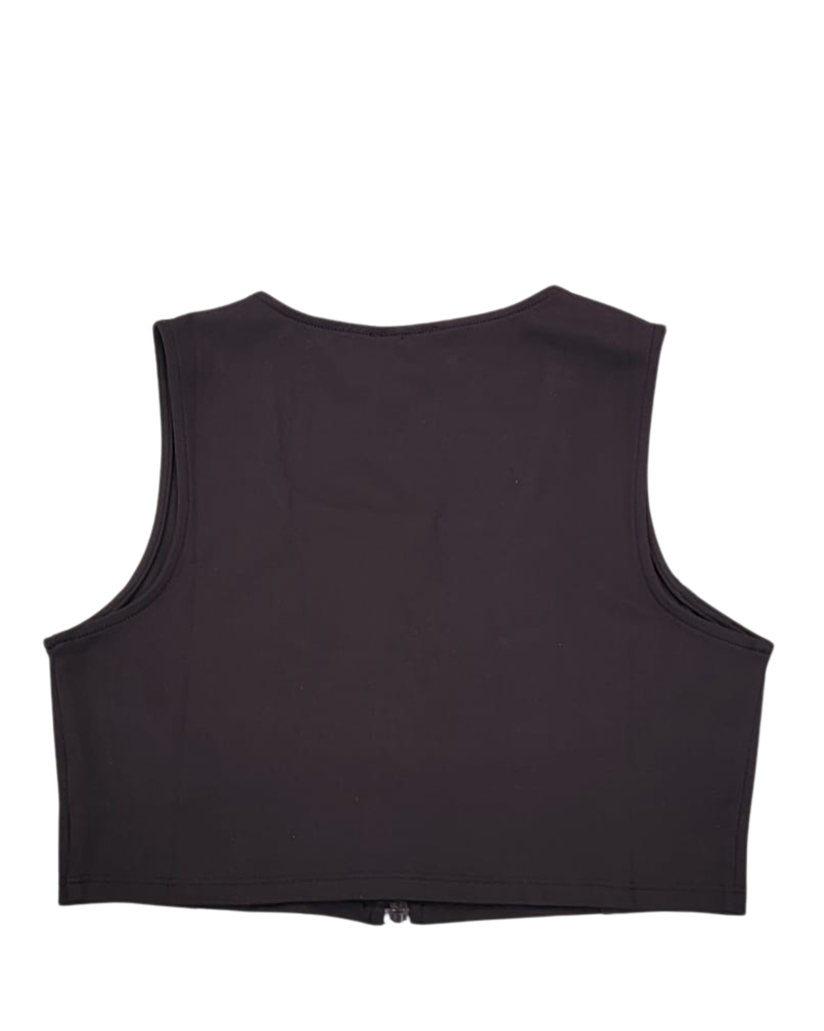 Zipped Crop-Top & Pleated Mini Skirt Set