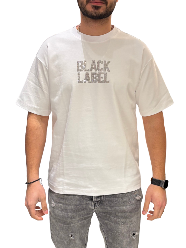 Rhinestone Black Label Shirt