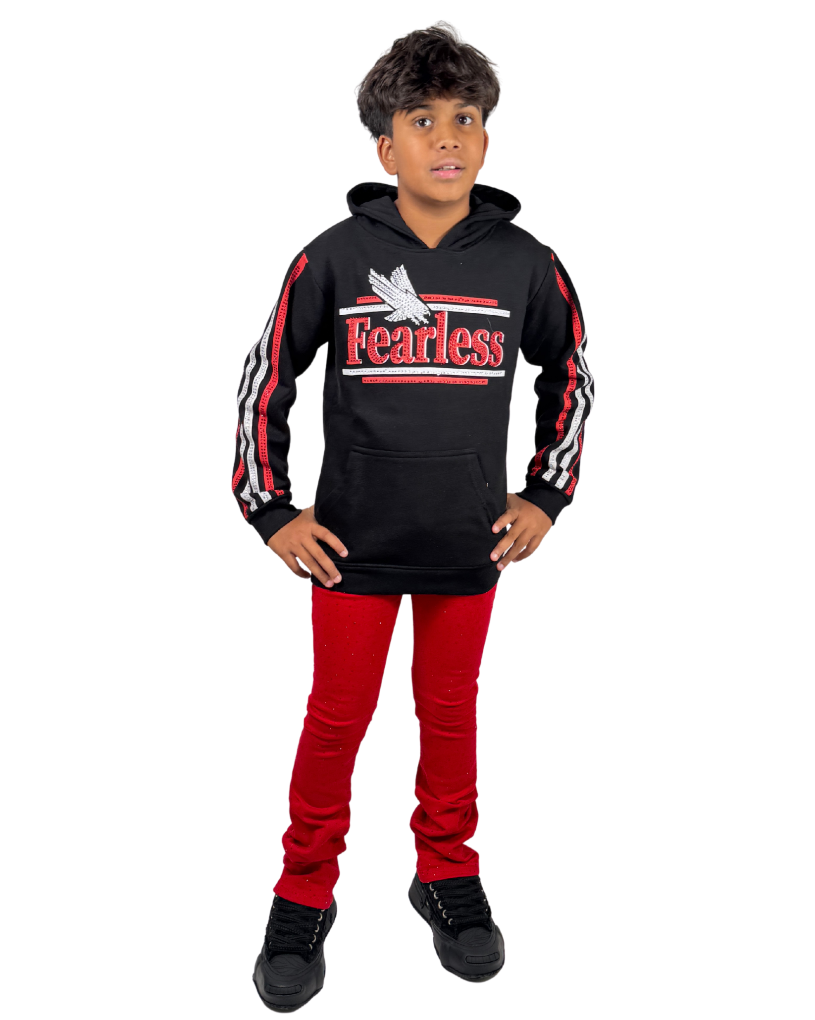 Kids Fearless Hoodie