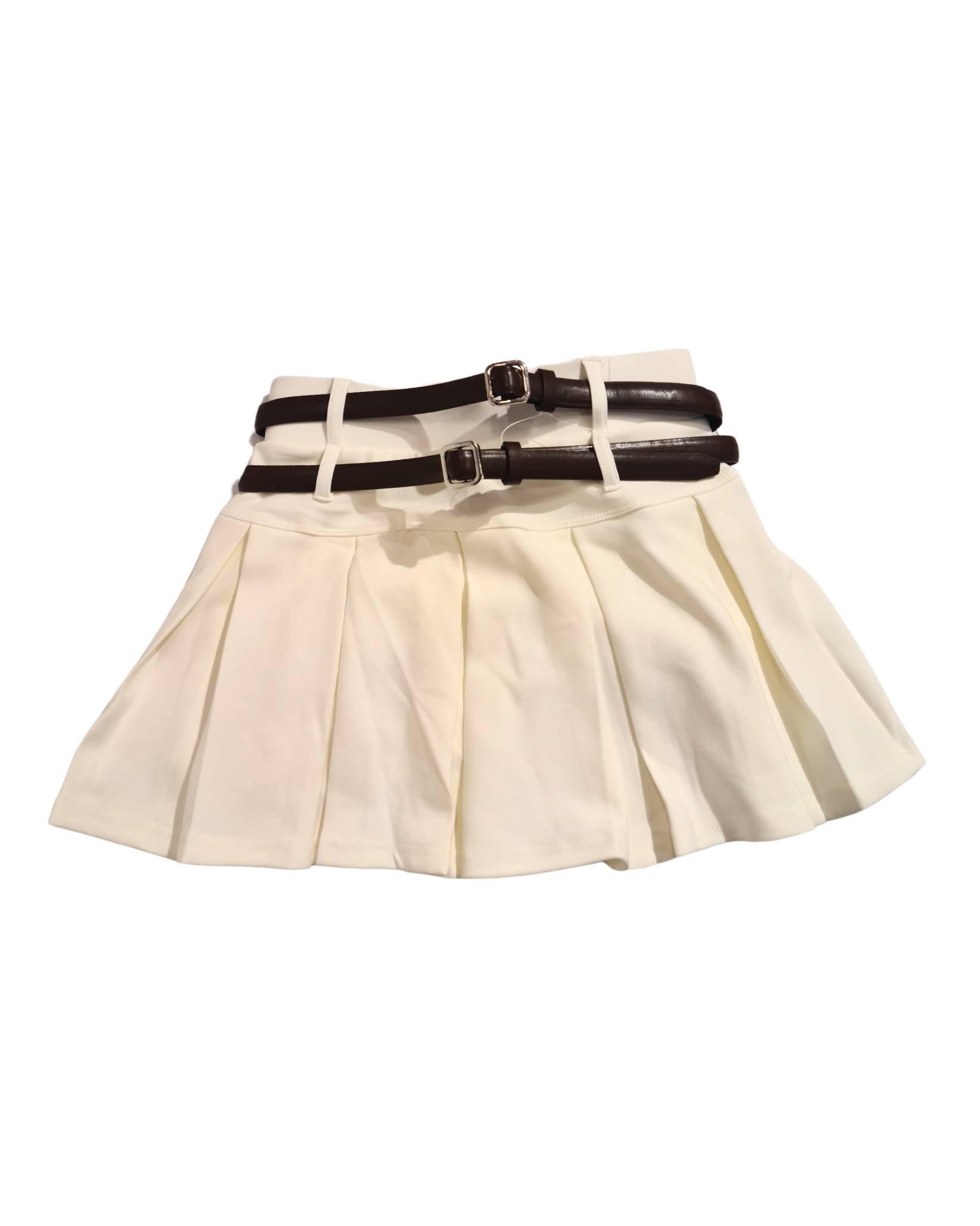 Leather Belt Skirt