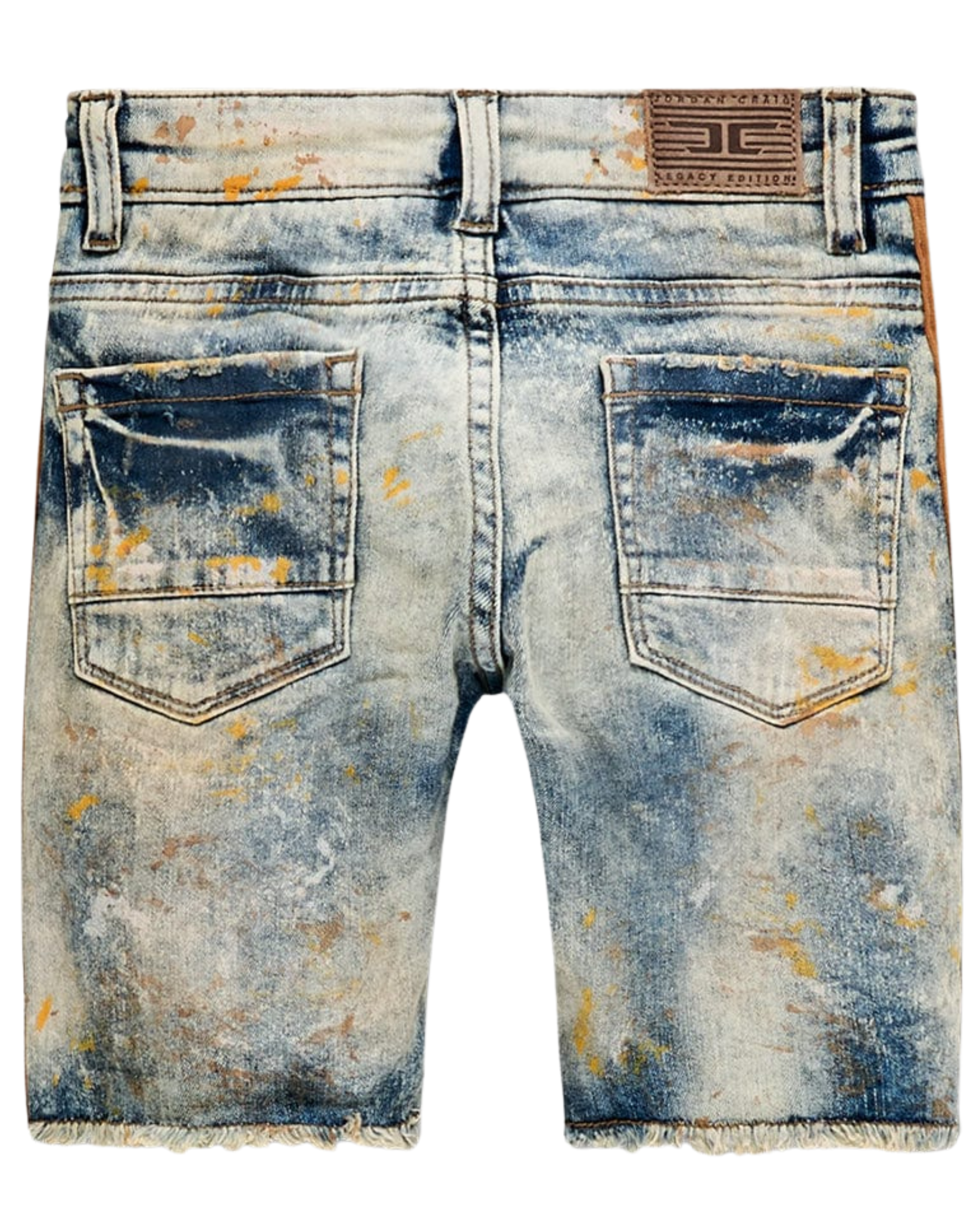 Kids Odyssey Striped Denim Shorts J3175