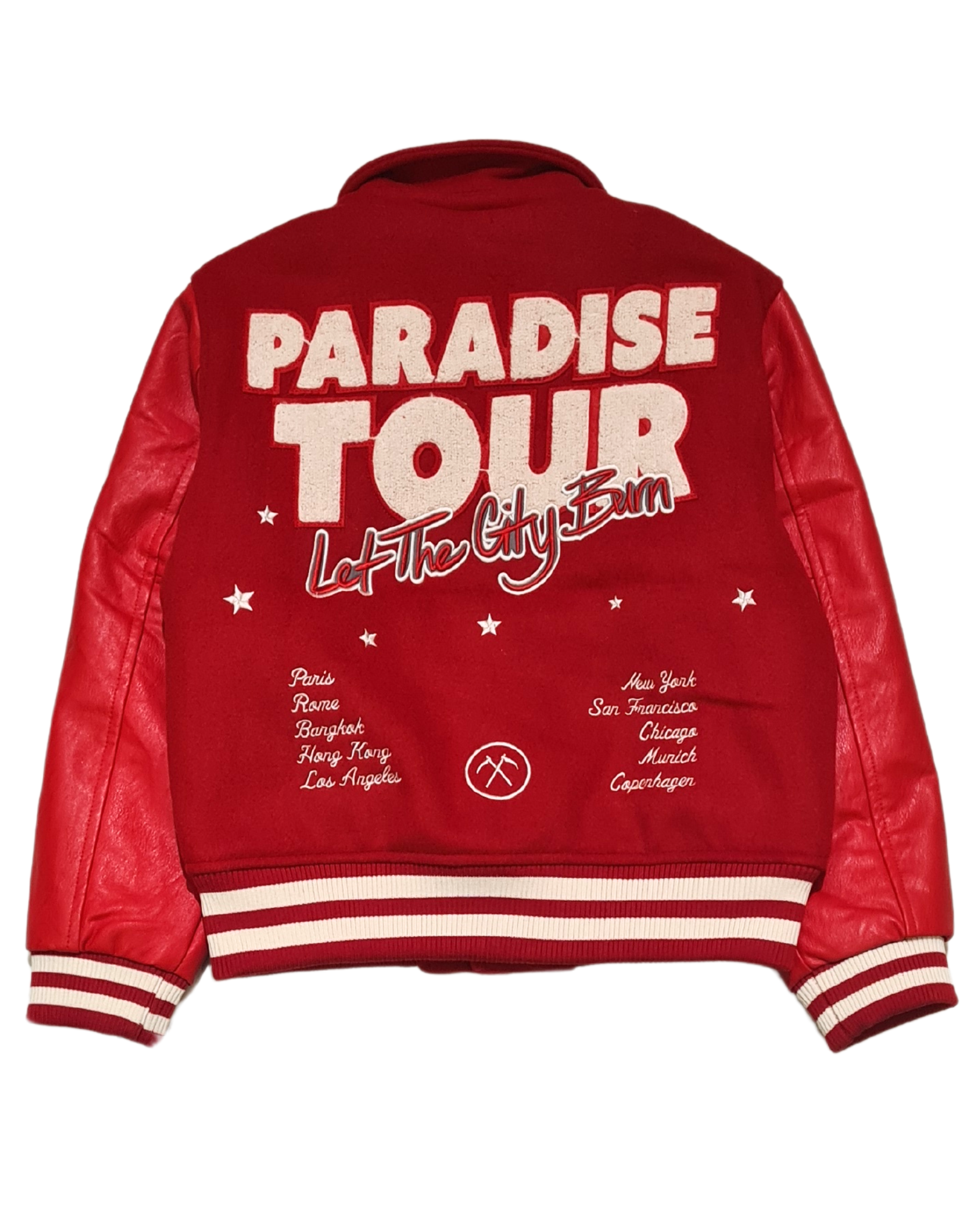 Kids Paradise Tour Varsity Jacket