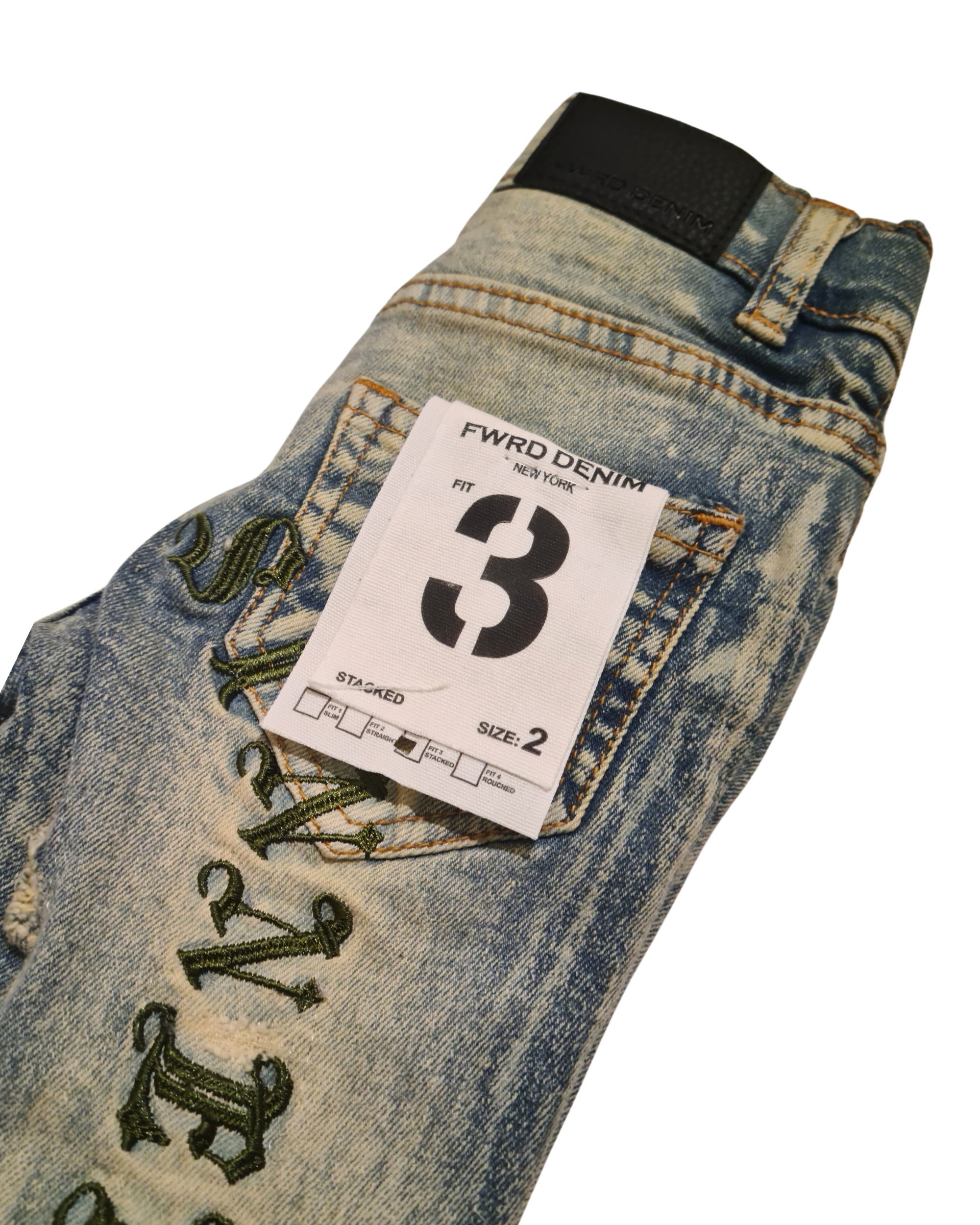 Kids Saints X Sinners Stacked Jeans 33948