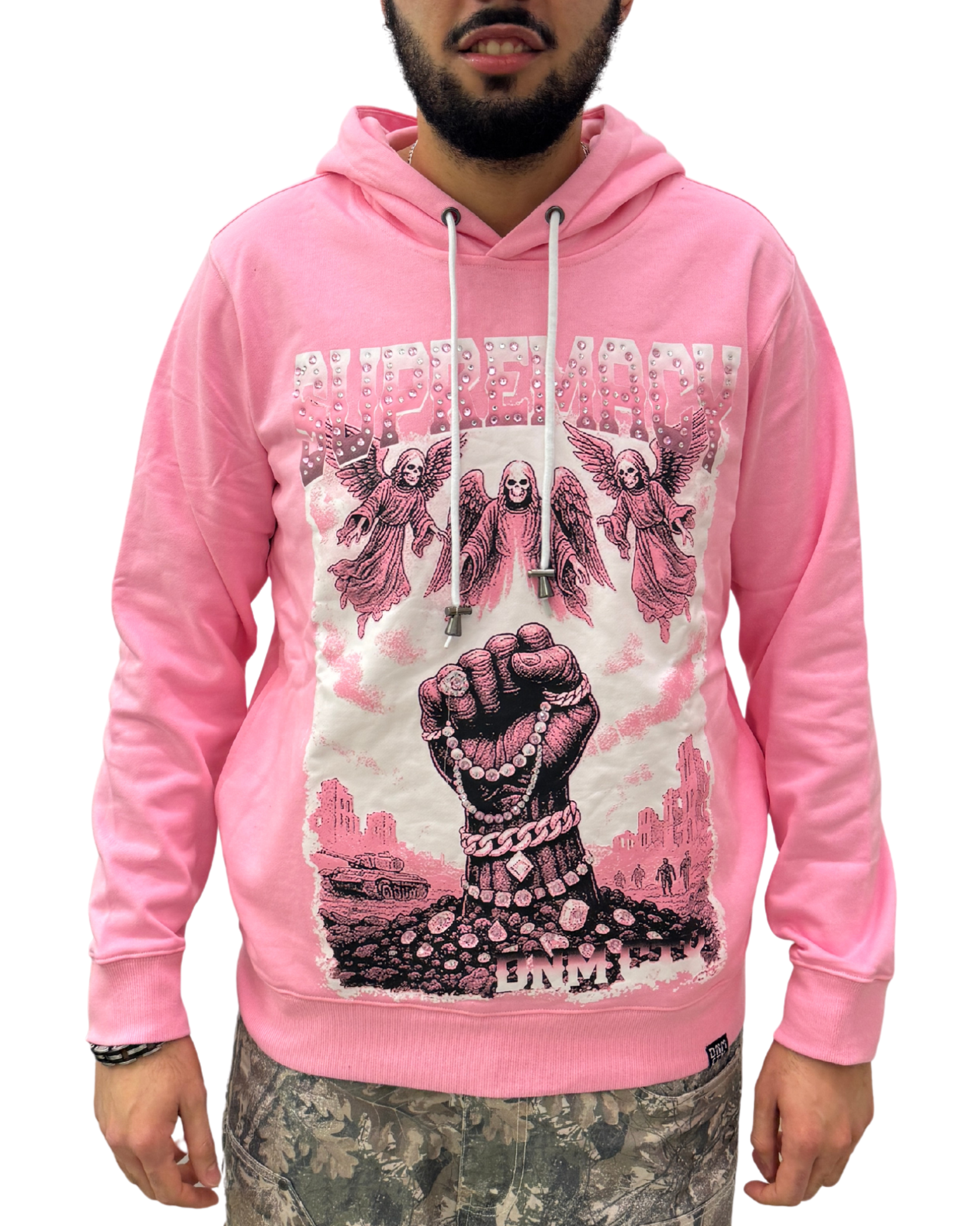 Rule Or Be Ruled Stone Hoodie