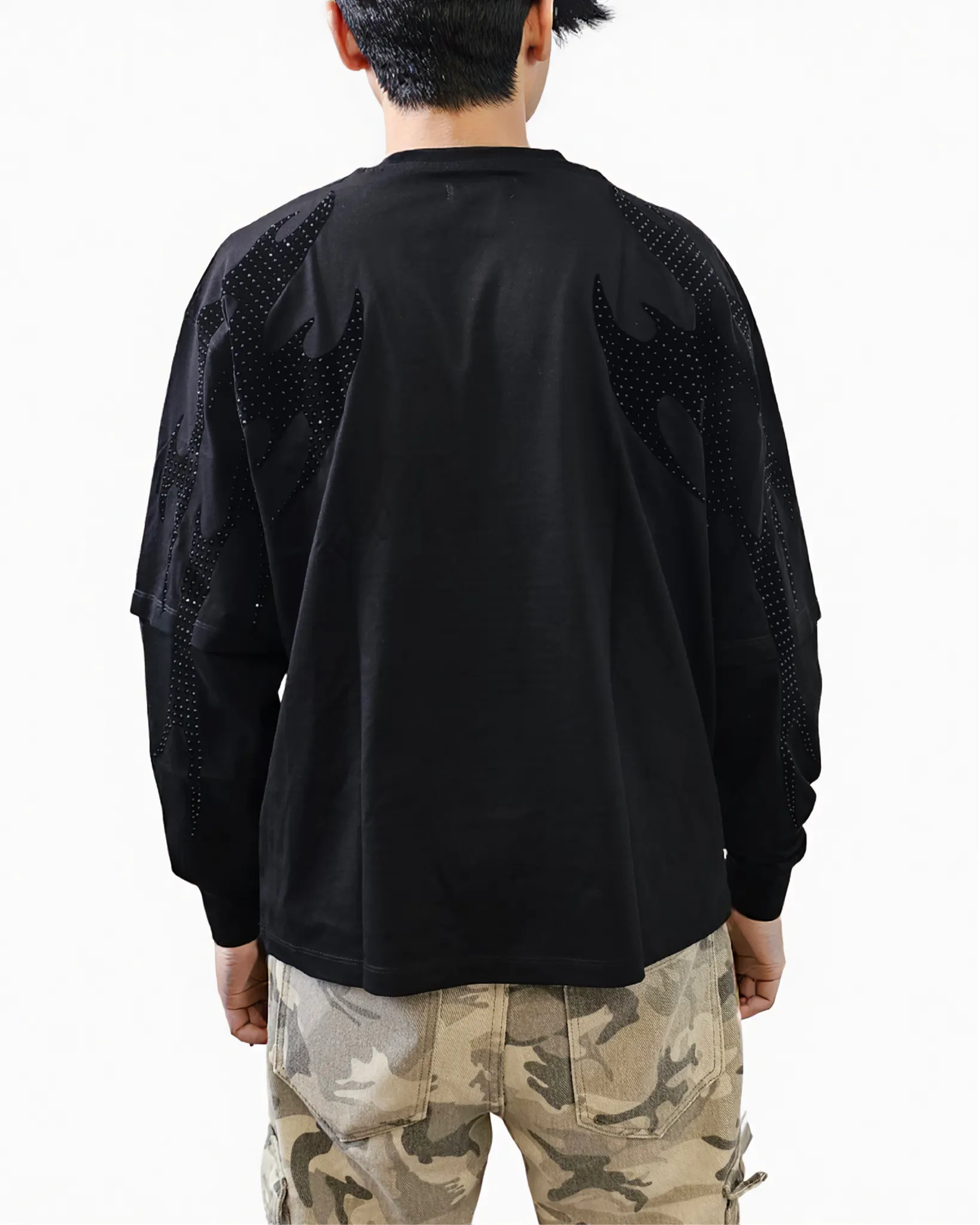 Fire Danger Emoji Full sleeve Shirt