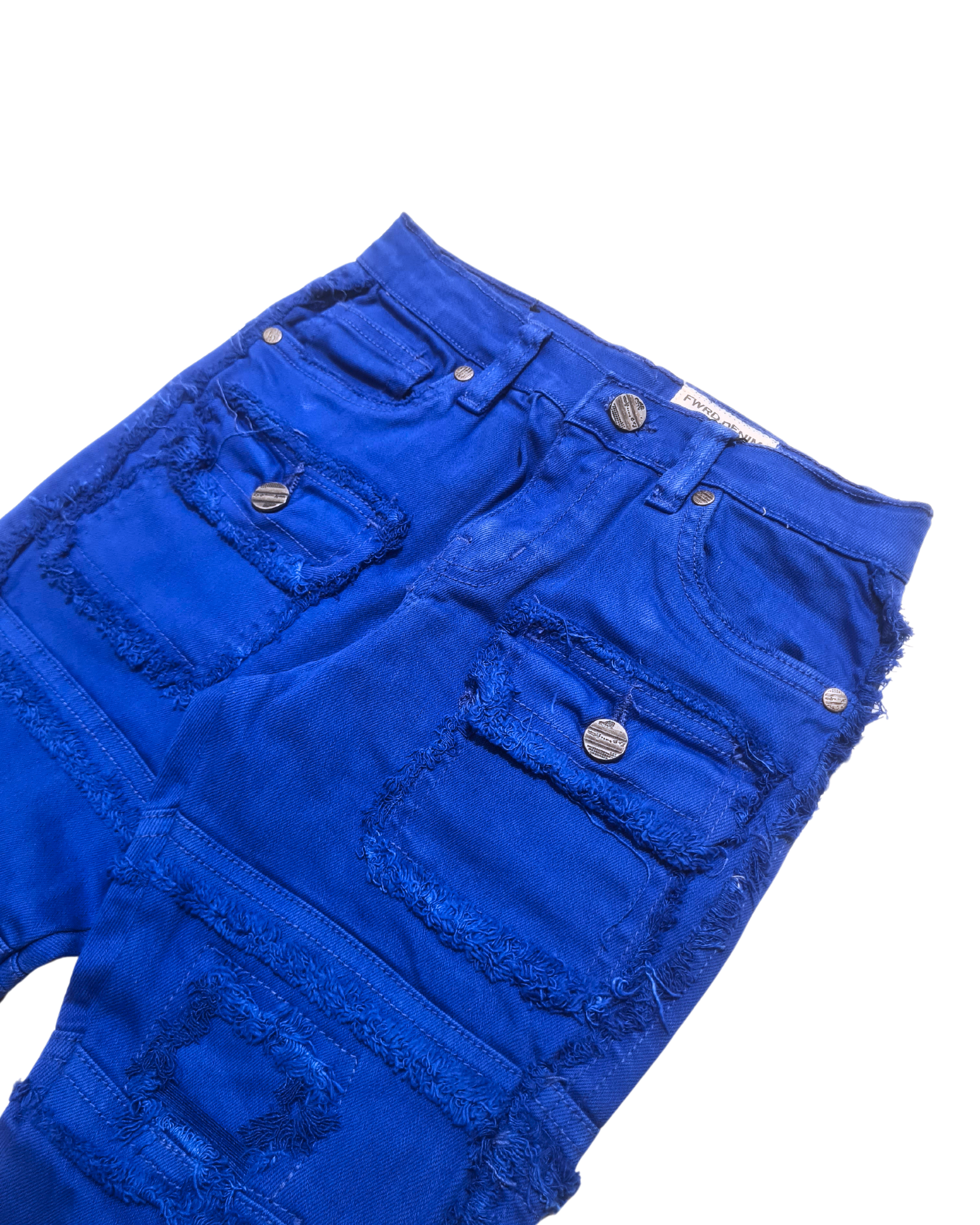 Kids Layer Stacked Denim Jeans 330044