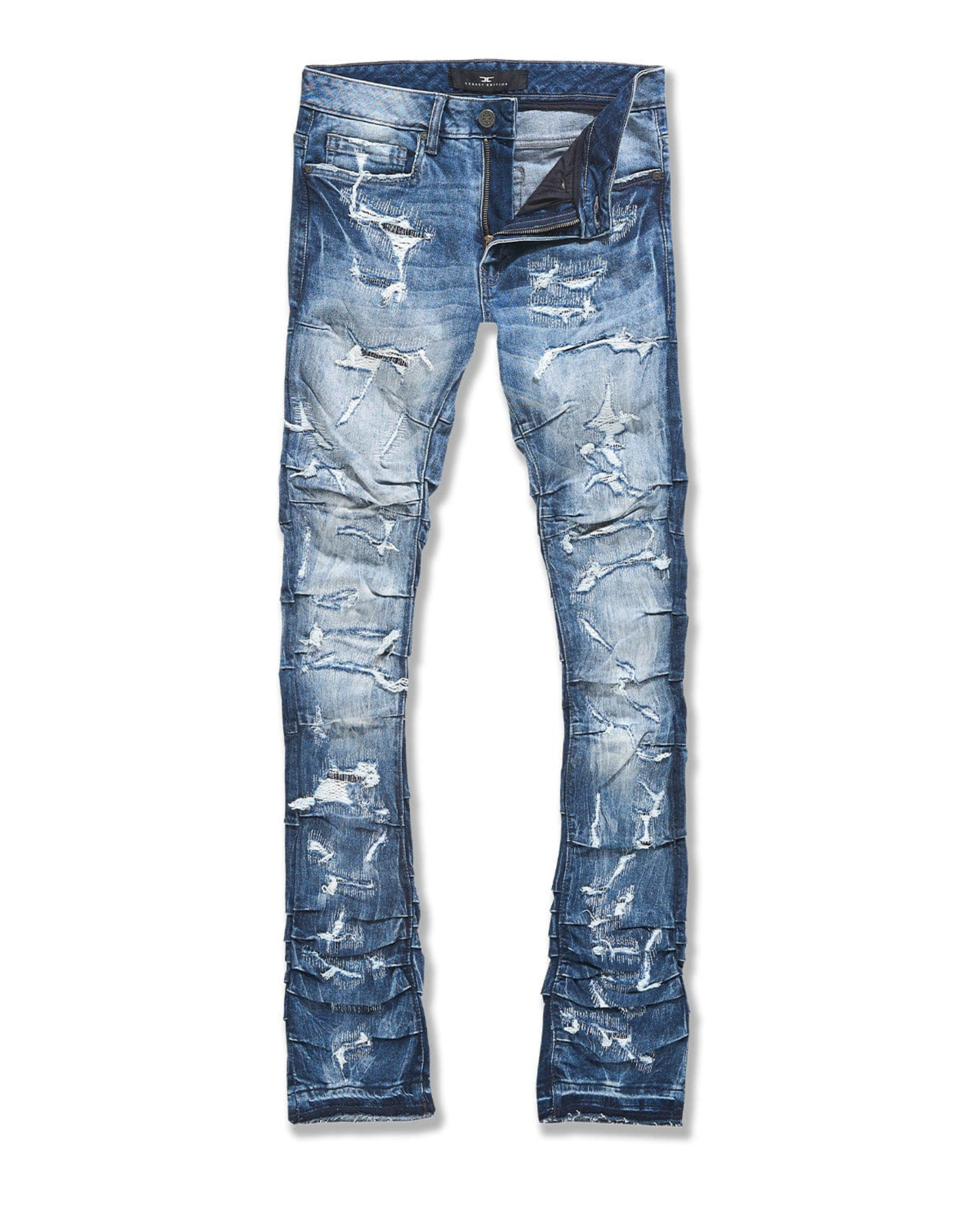 Ripped Stacked Jeans JTF1157