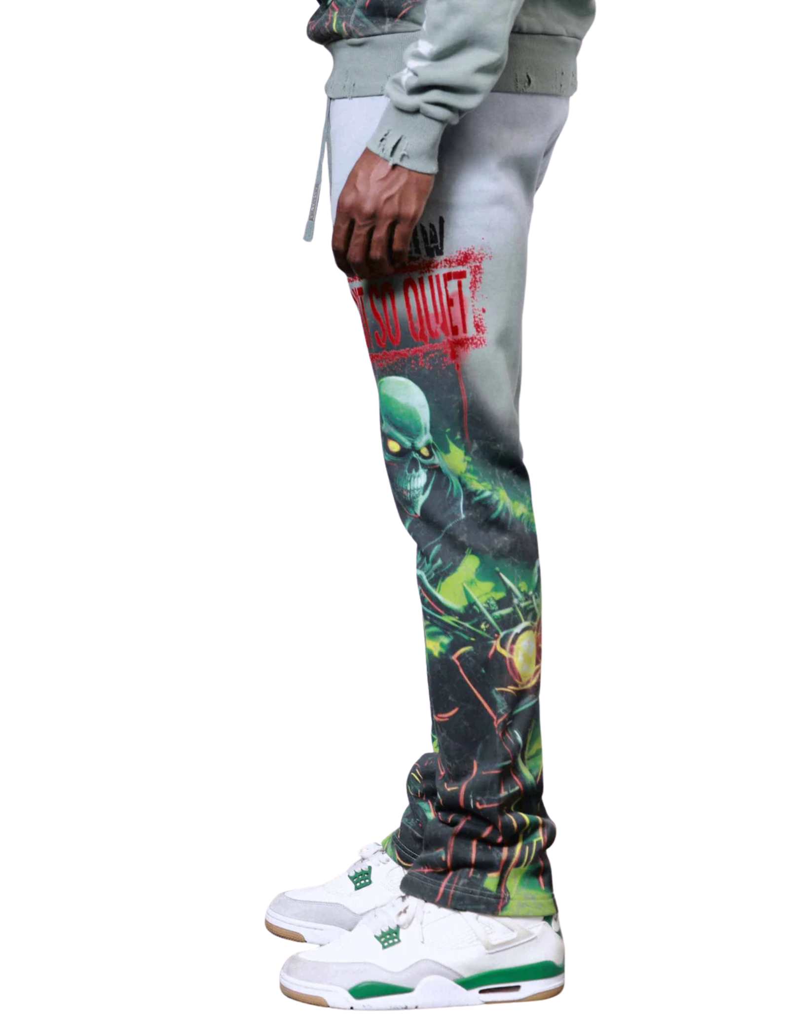 Ghost Rider Stacked Sweatpants