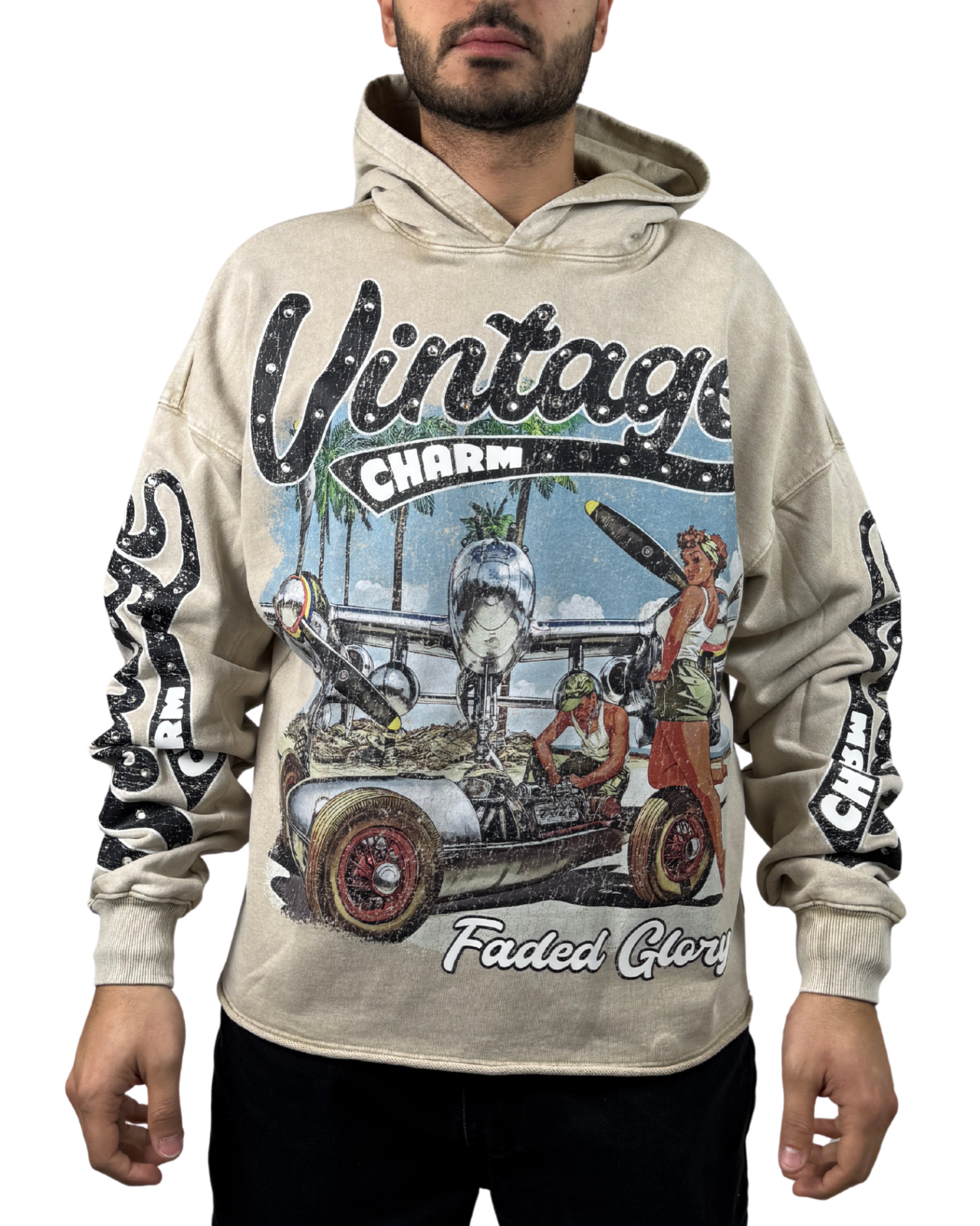 Vintage Charm Hoodie