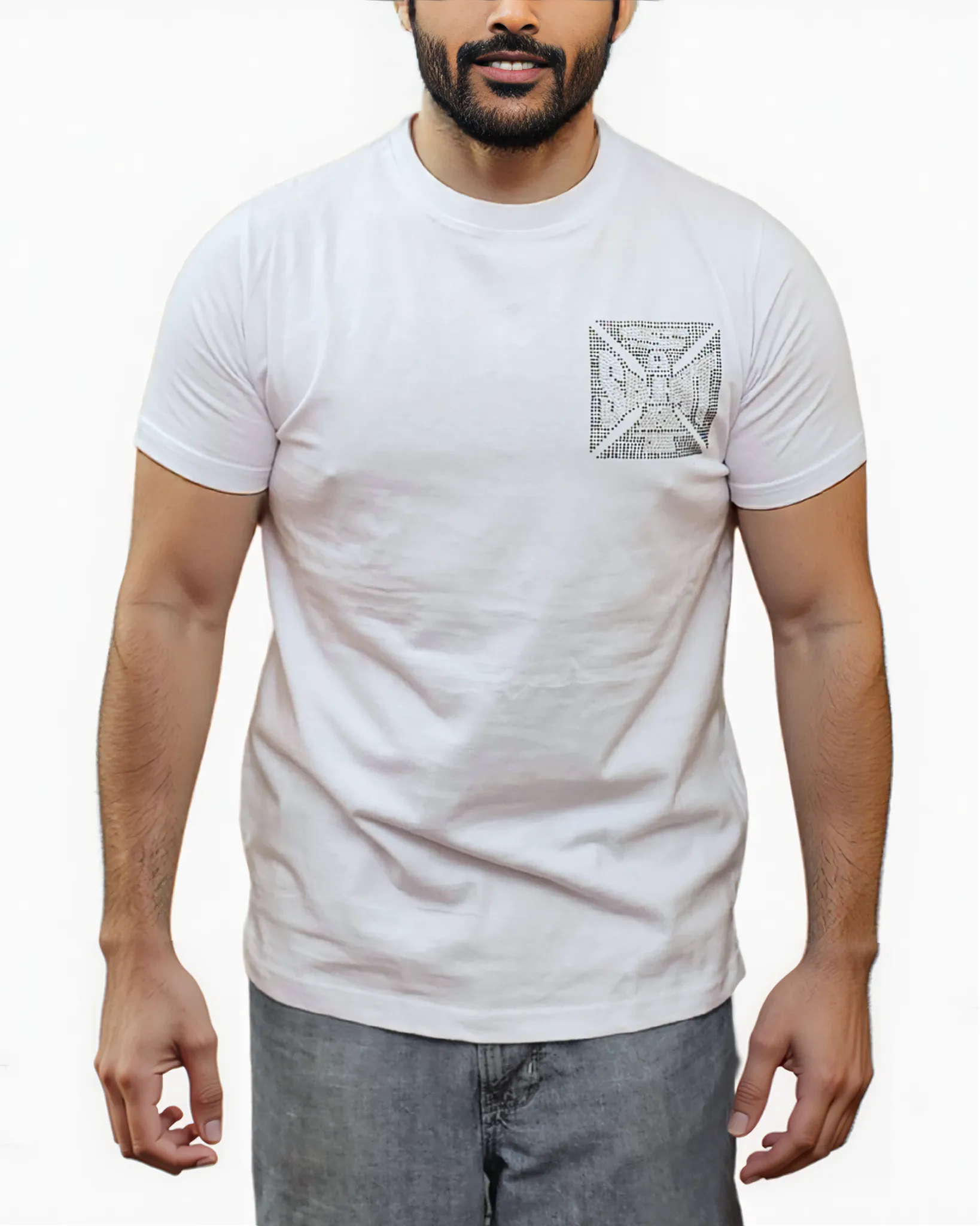 Saint Rhinestone Shirt