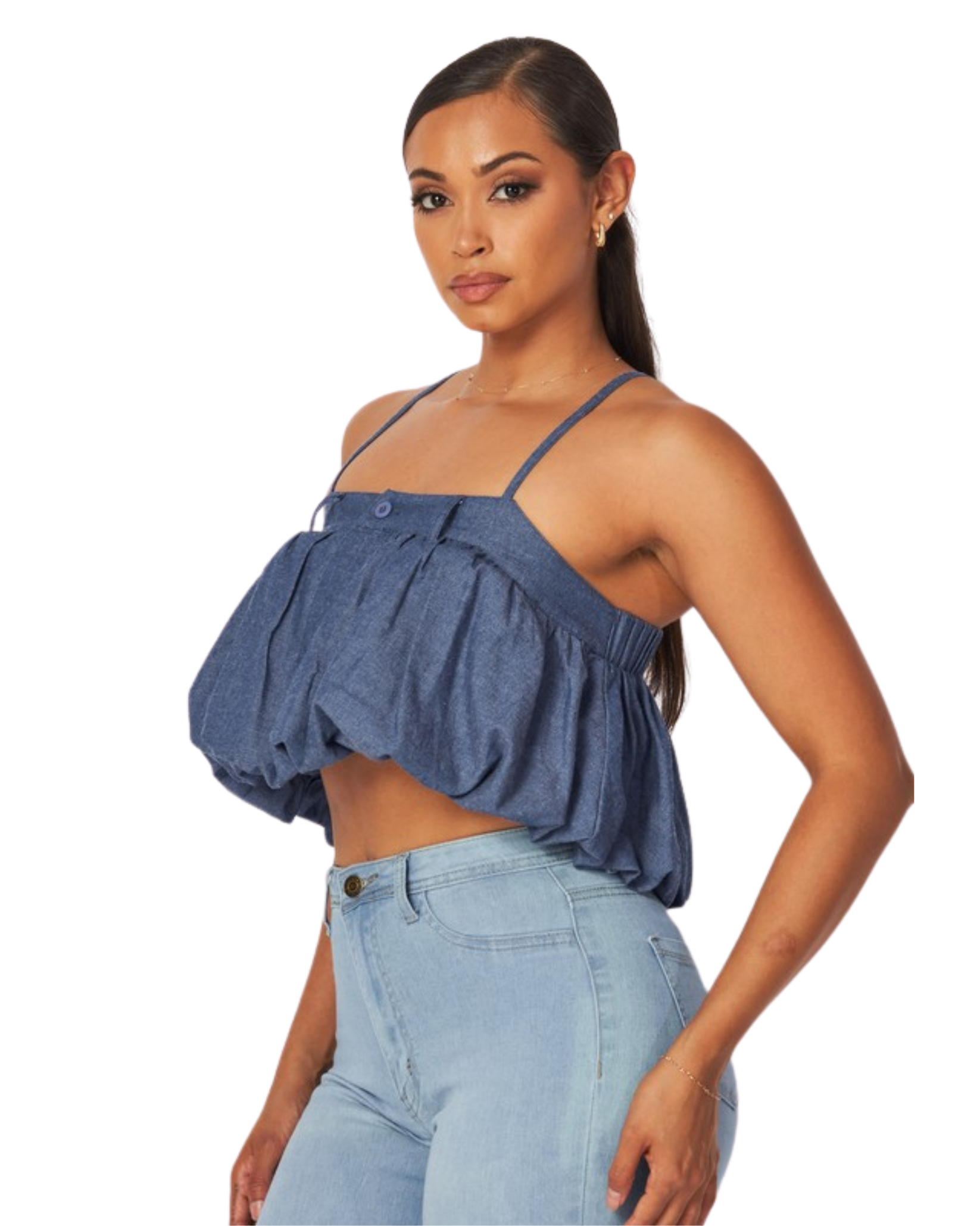 Sofie Crop Spaghetti Strap Top