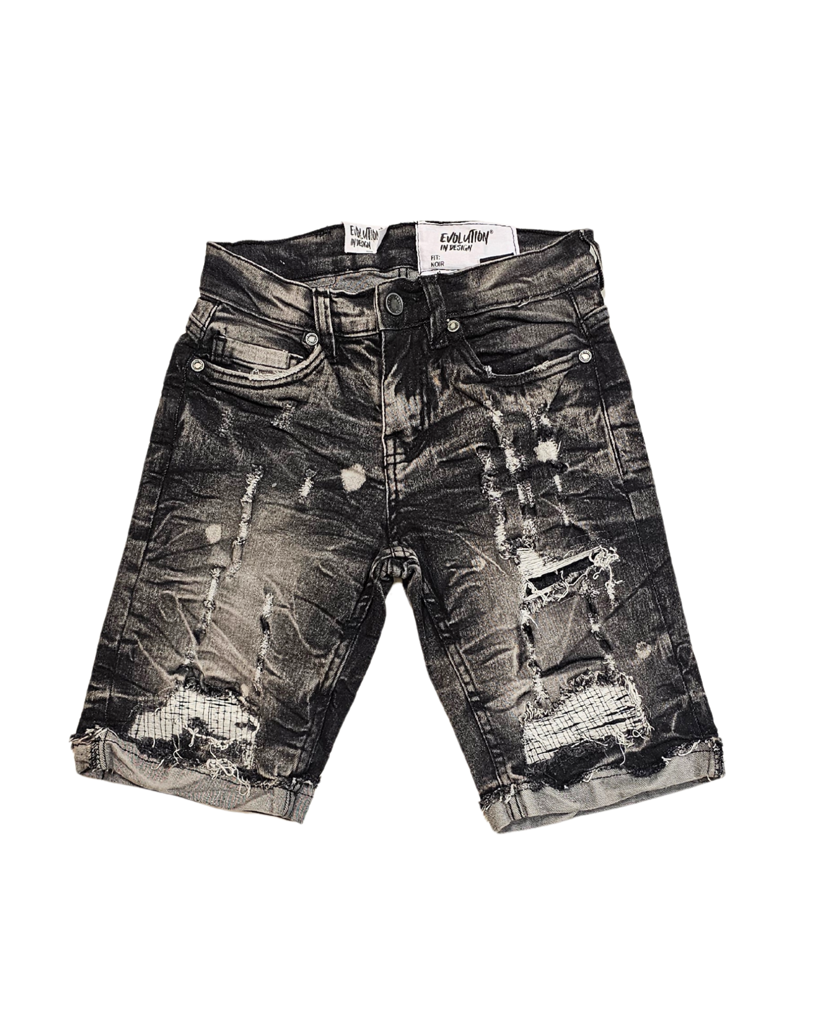 Kids Paw Rip Jean Short 22981