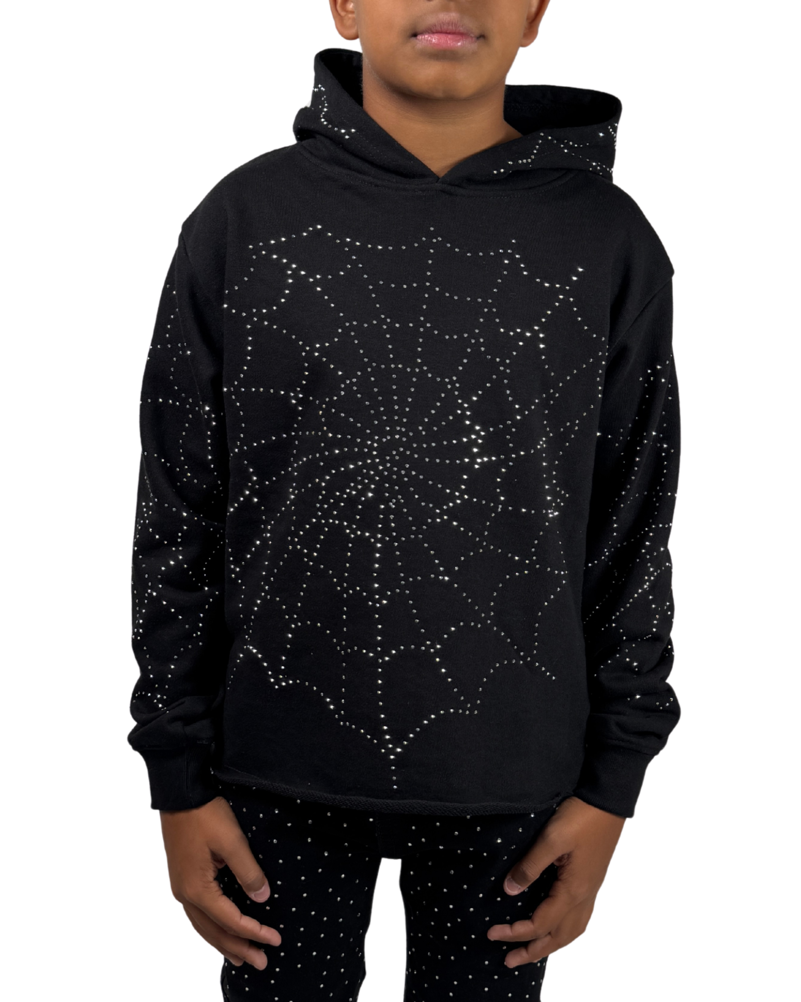 Kids Spider Web Hoodie