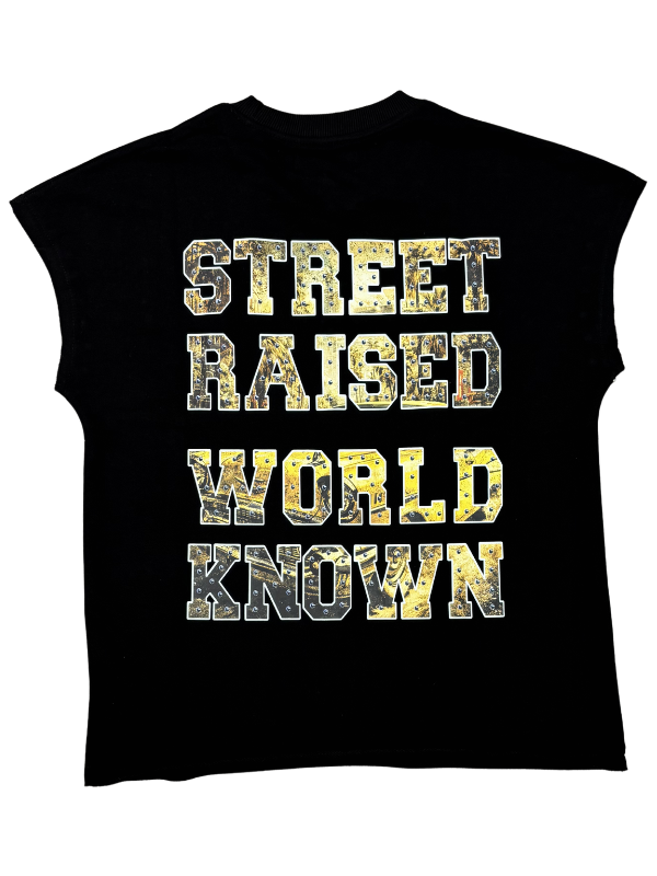 Mens Street Raised Muscle Shirt