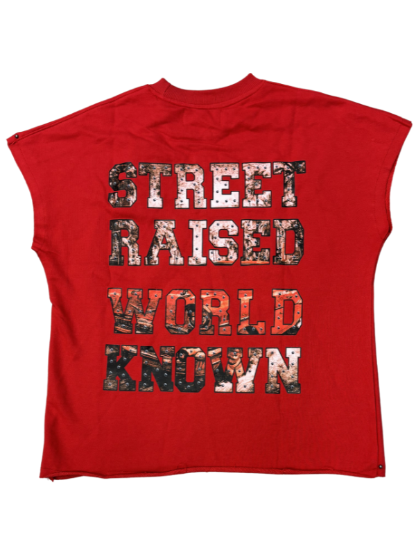 Mens Street Raised Muscle Shirt