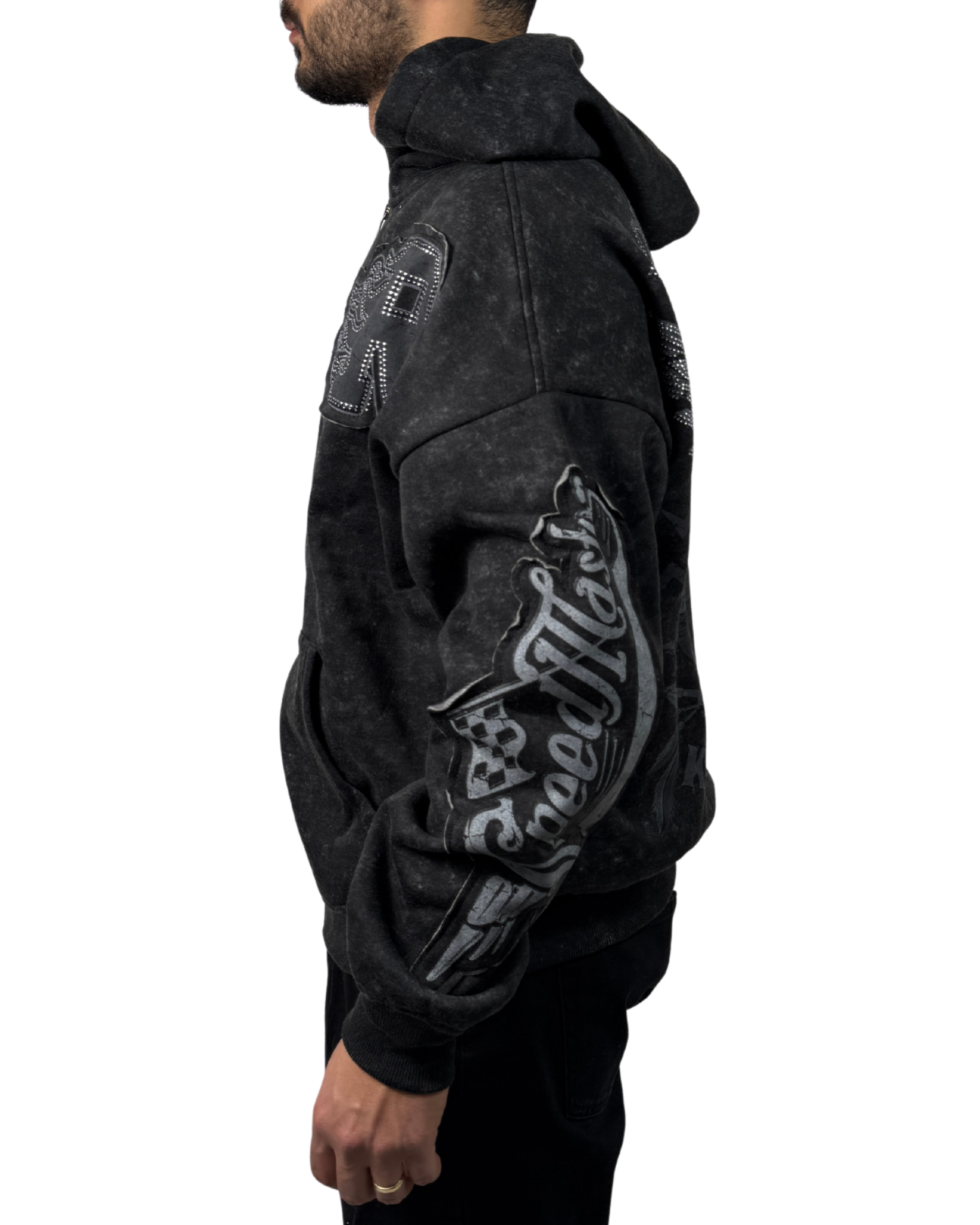 Speed Master Zipper Hoodie
