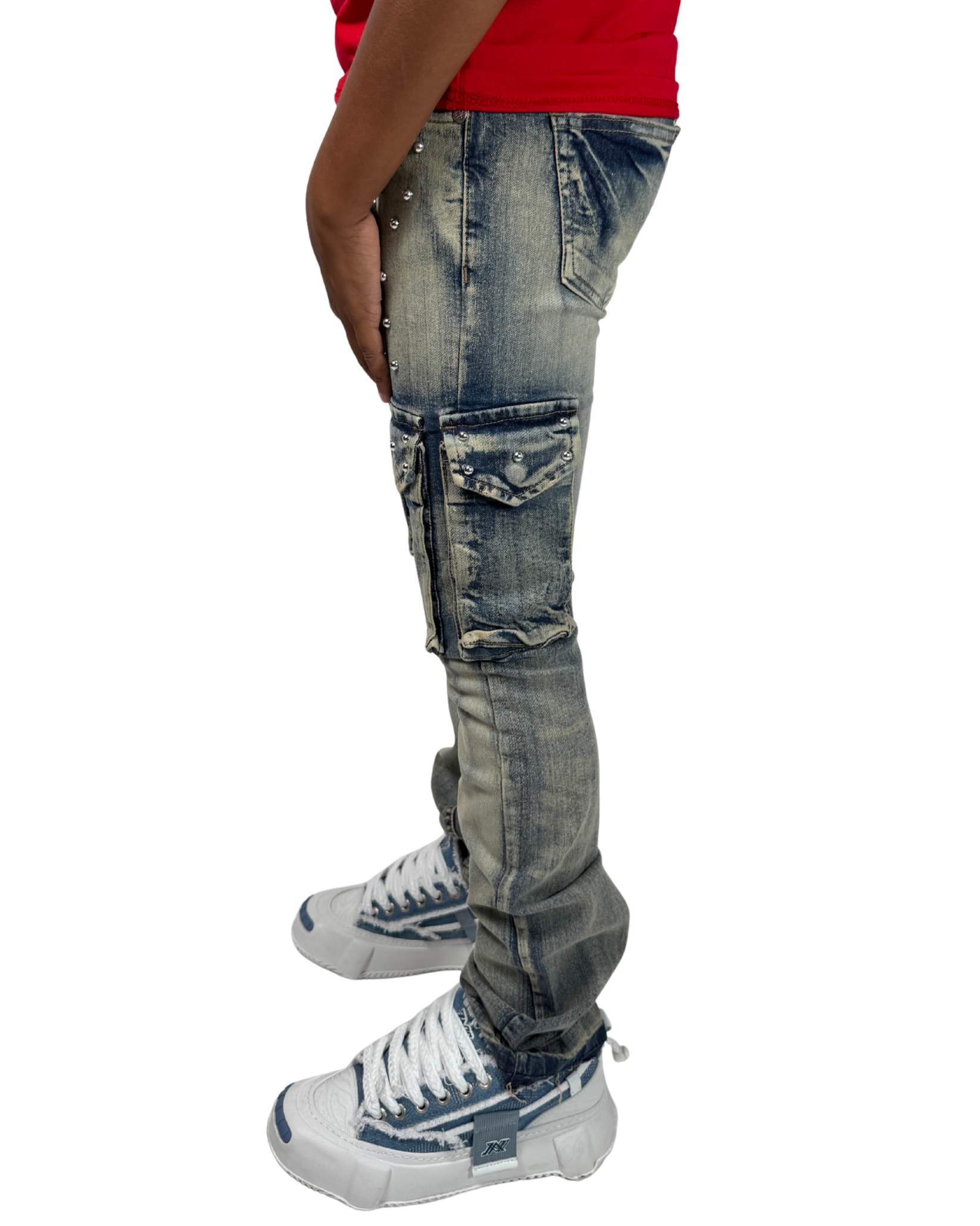 Kids Stacked Jeans 330287