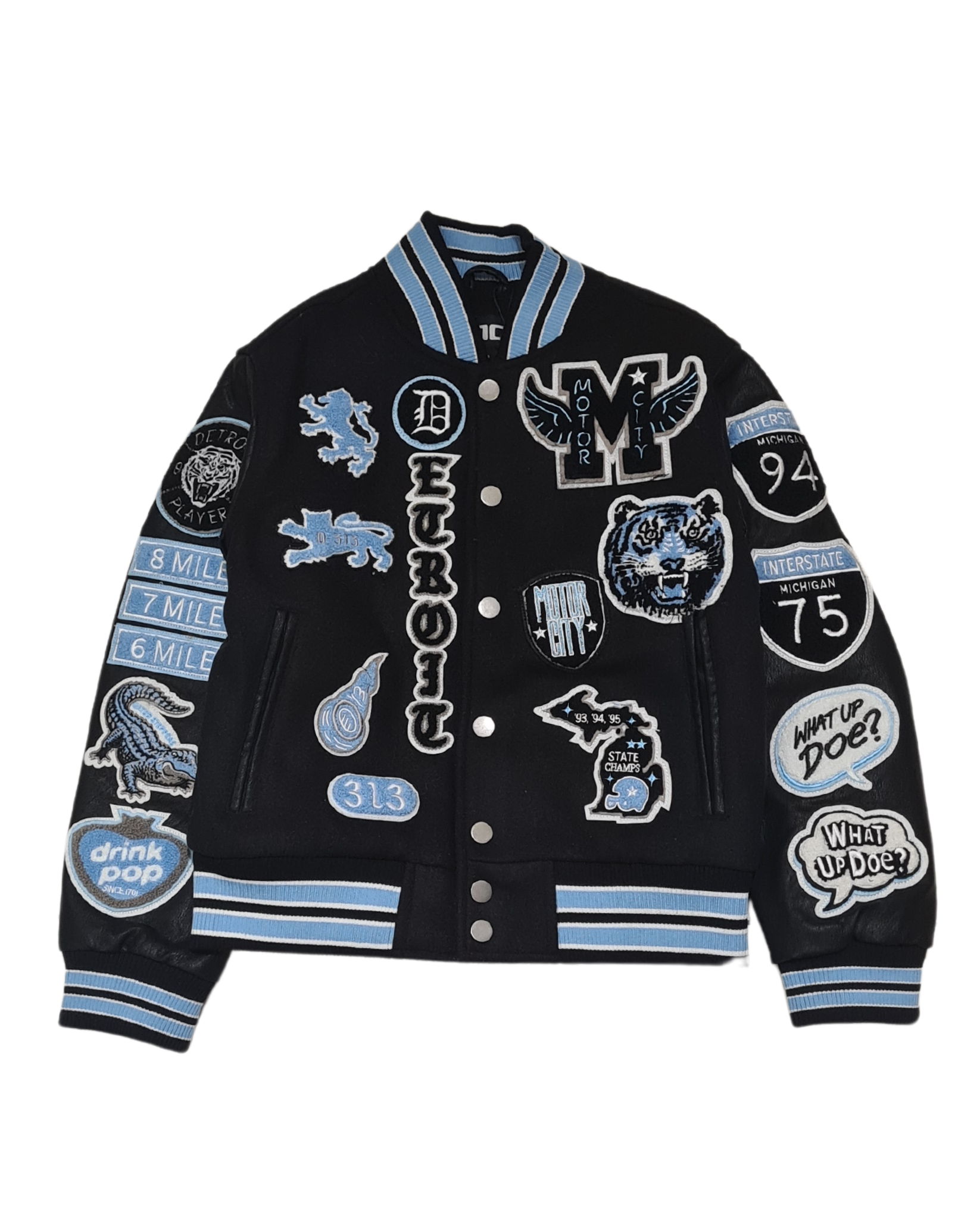 Kids Detroit Varsity Jacket