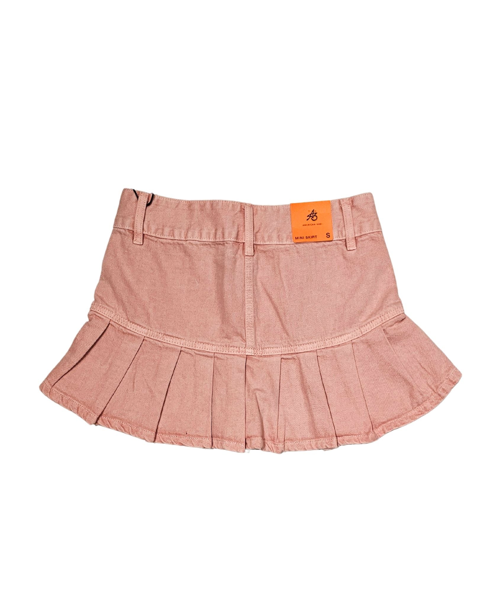 Pleated Mini Skirt