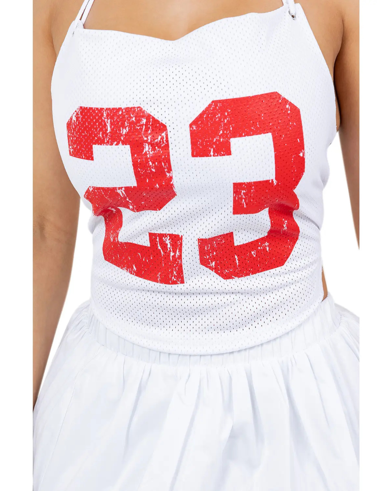 Sporty Sleeveless Halter Top