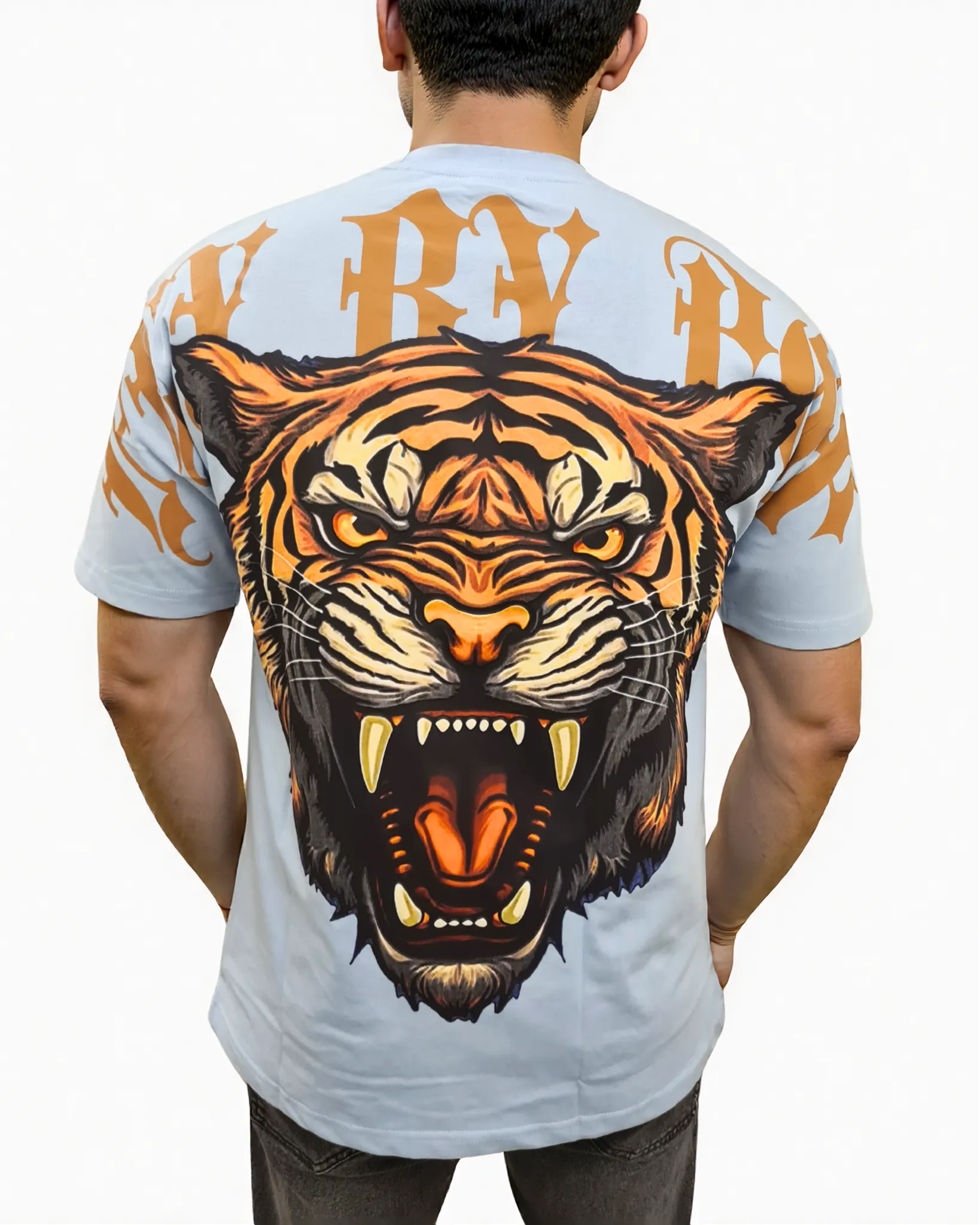 Tiger Face on Shirt