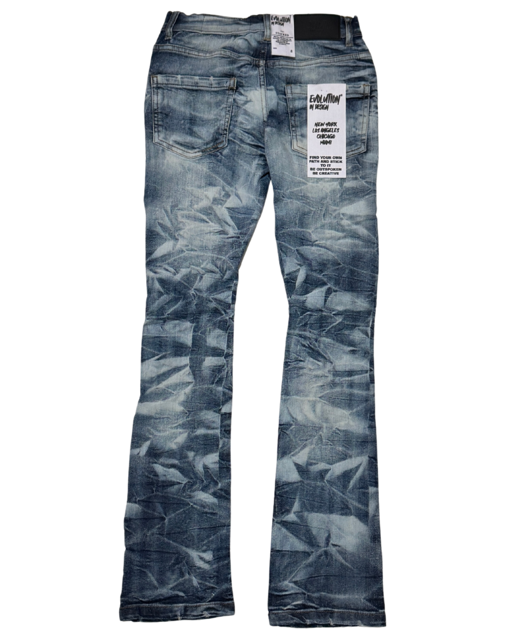 Kids Stacked Jeans EV330298