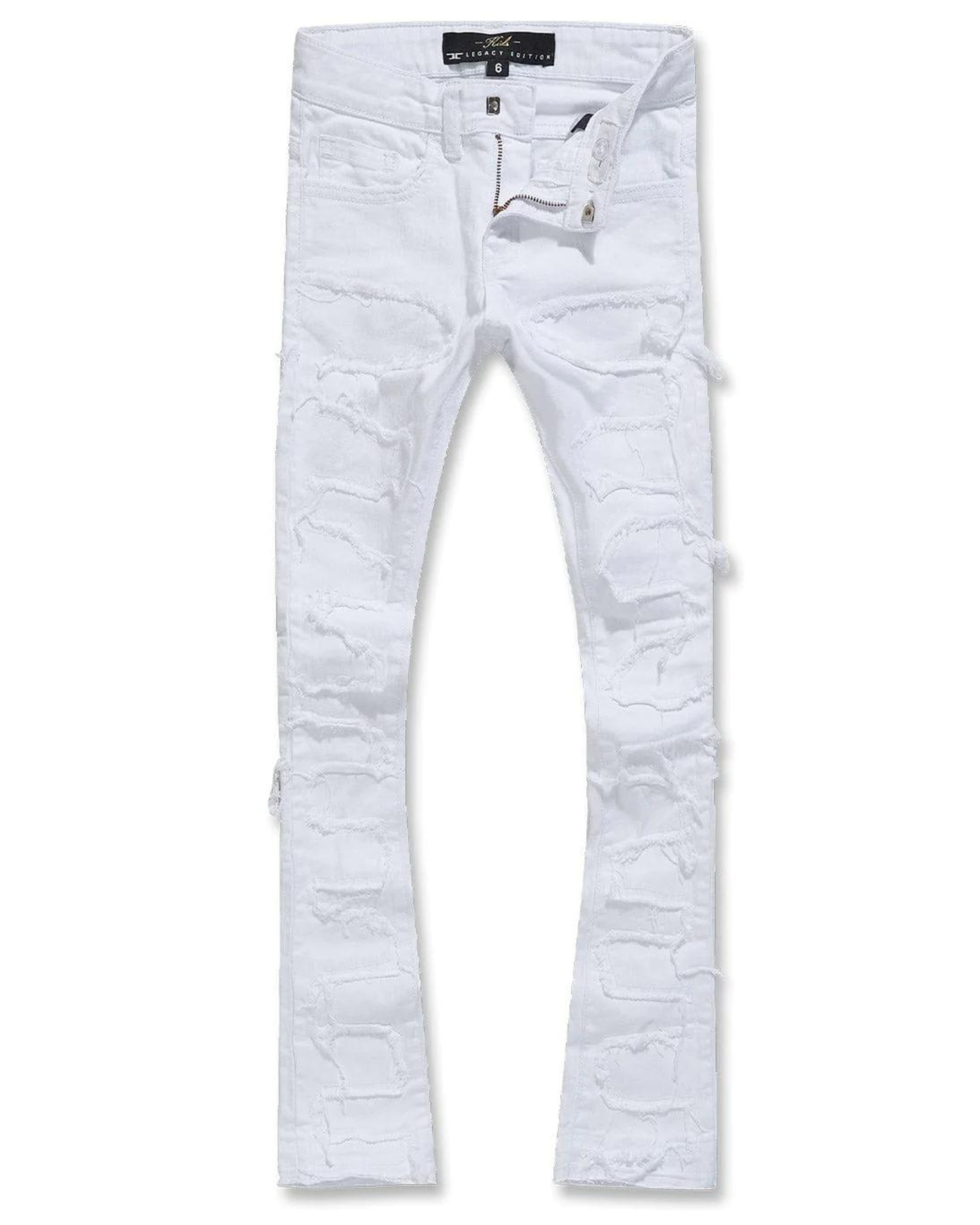 Kids Python Stacked Jeans JTF1130