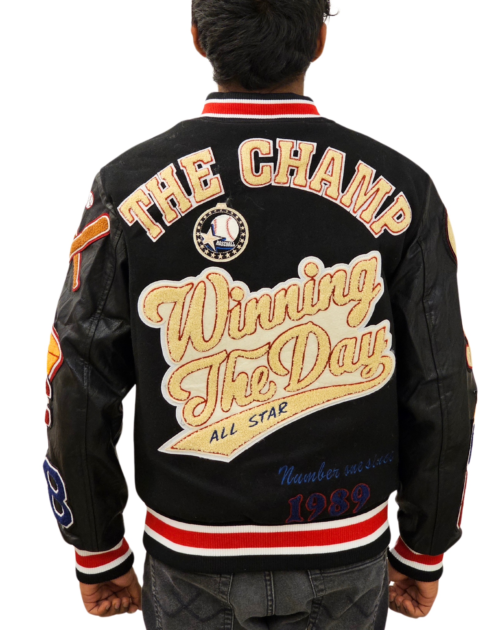 Winning The Day Varsity Jacket