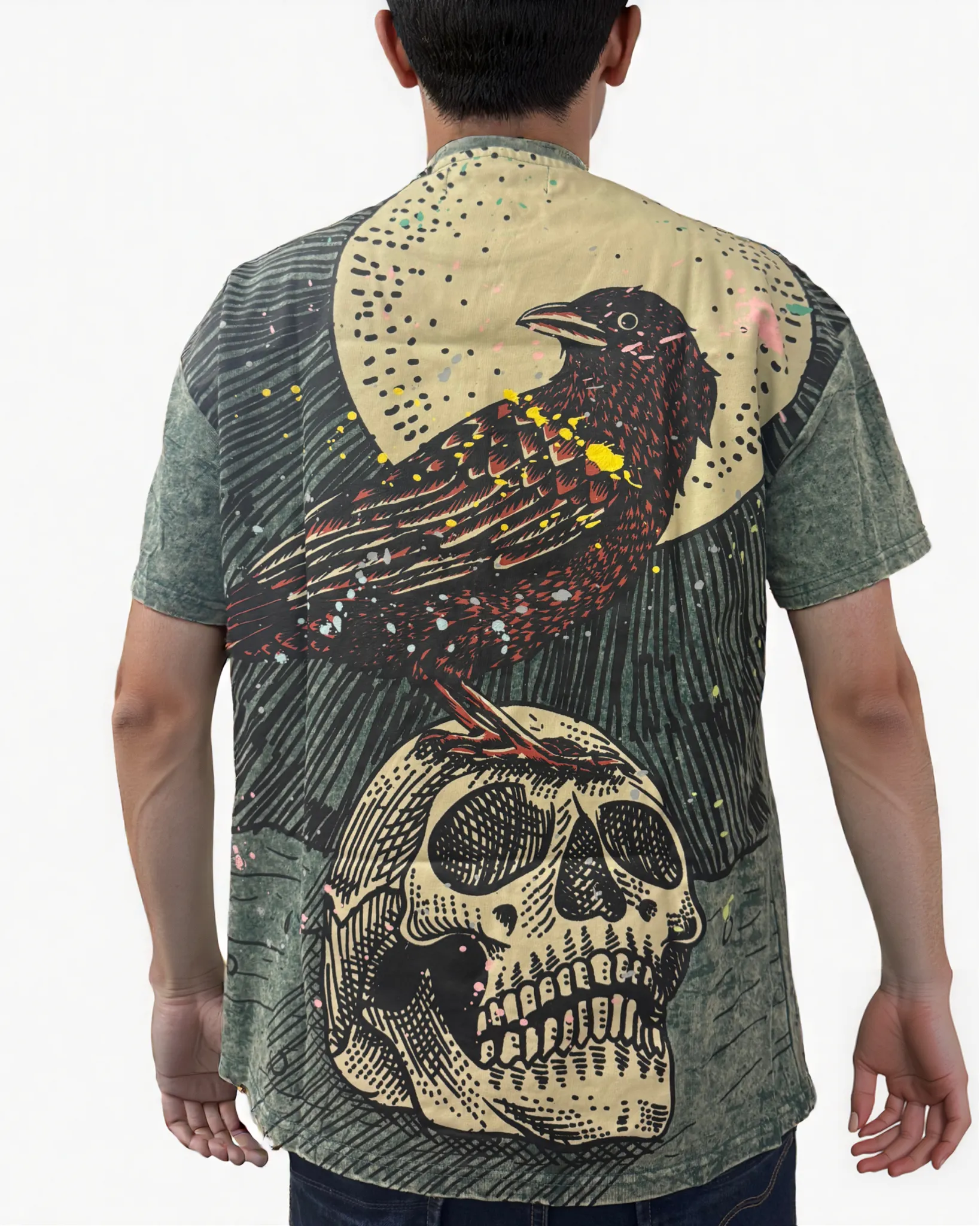 Bird on Skull Shirt