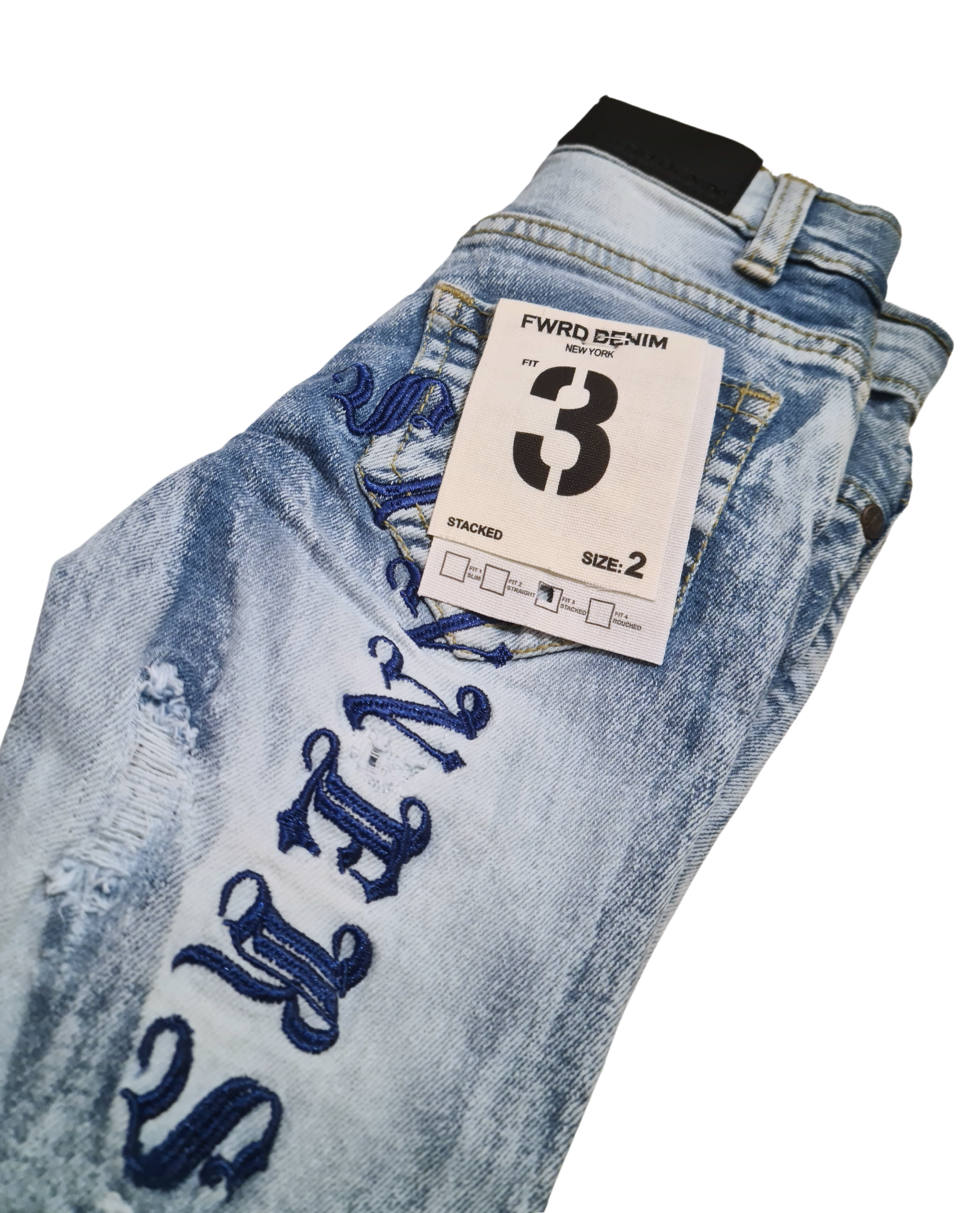 Kids Saints X Sinners Stacked Jeans 33948