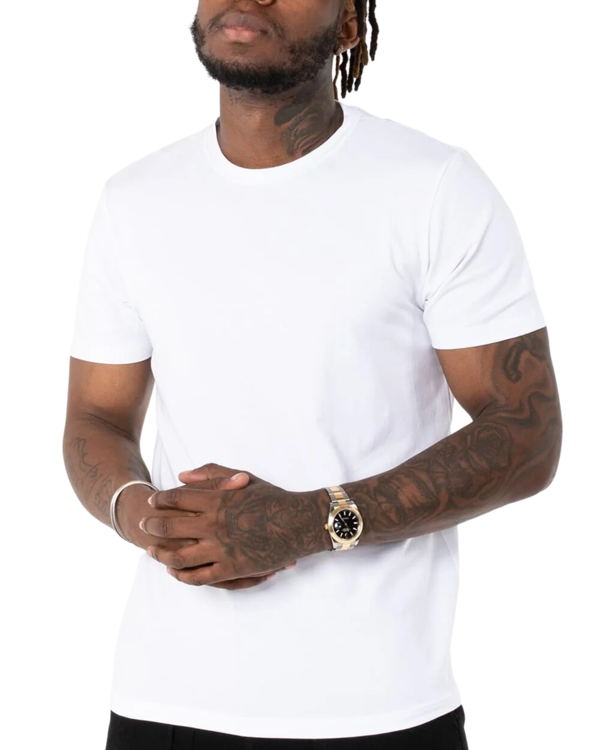 Stretch Silm Fit Basic Tee