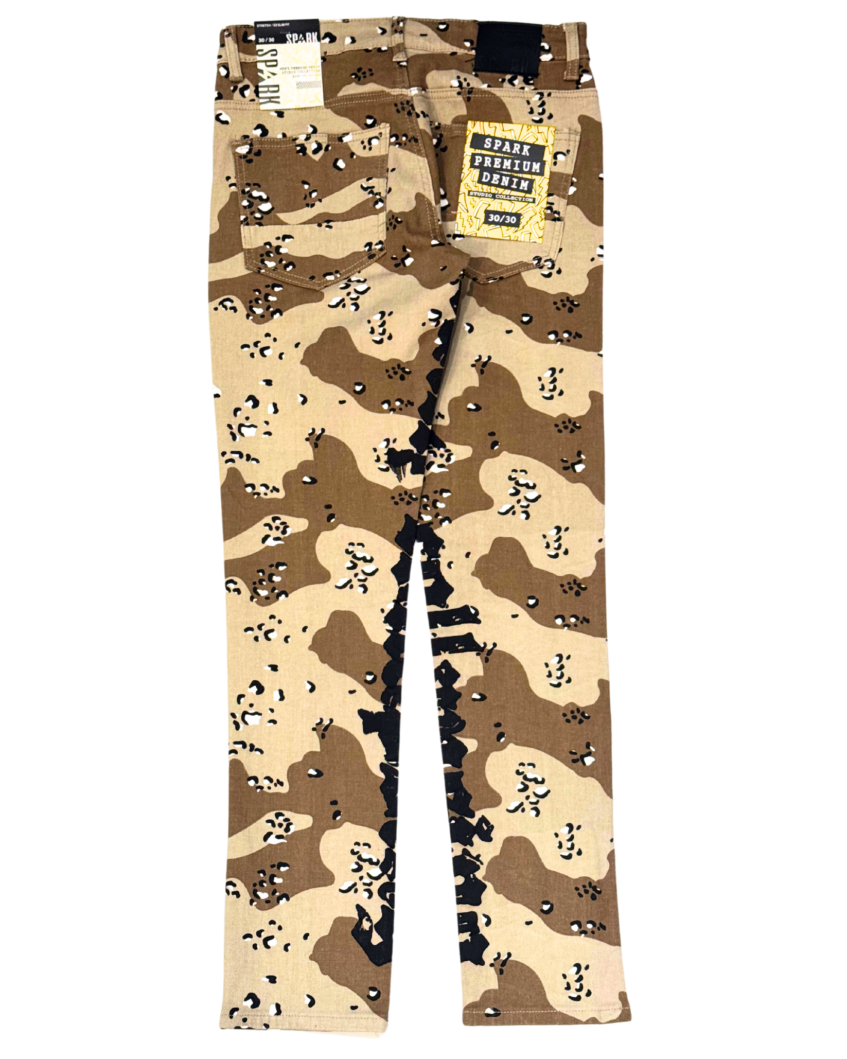 Faith Collapsing Cargo Slim Fit Jeans 4421