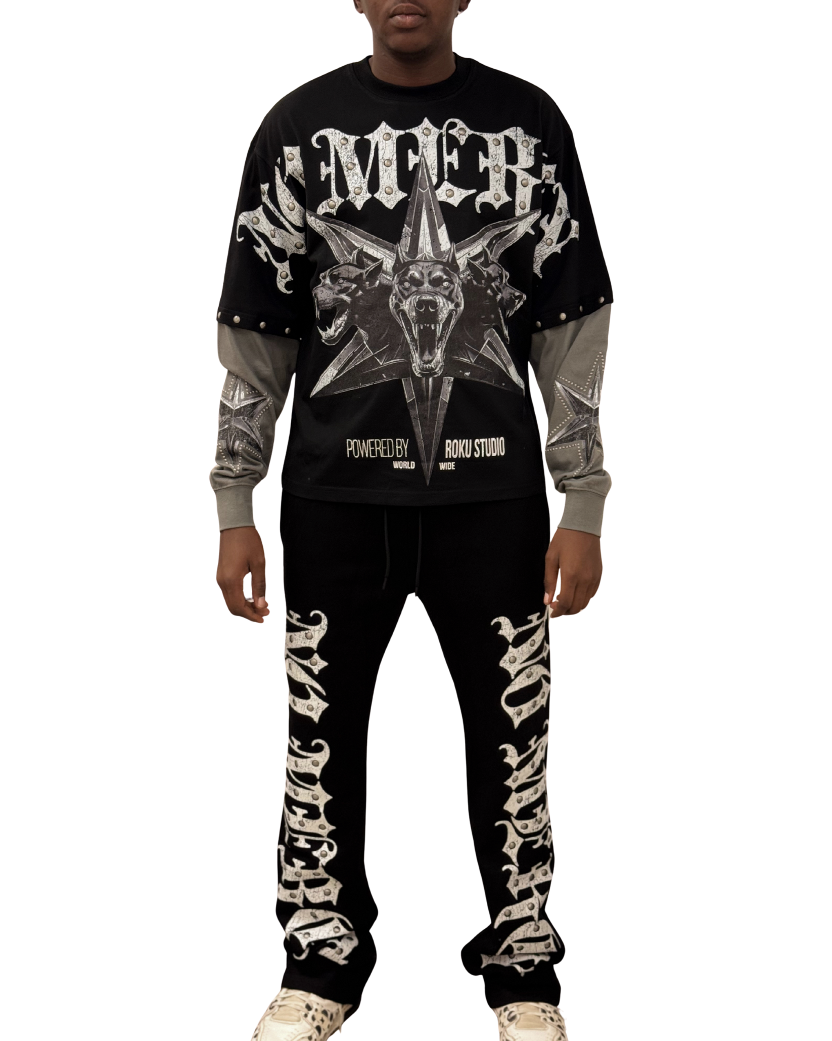 No Mercy Stacked Sweatpant