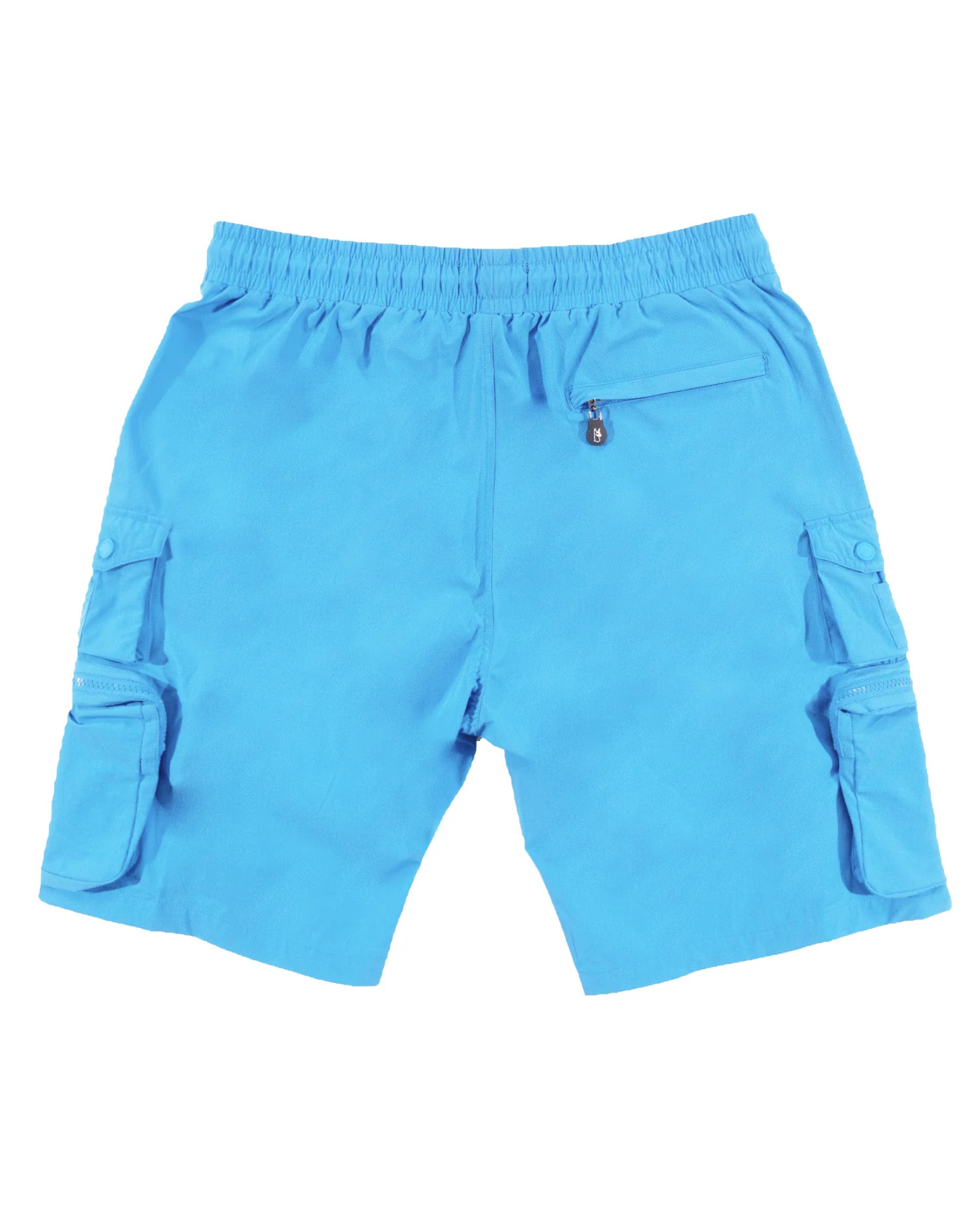 Nylon Spandex Cargo Shorts