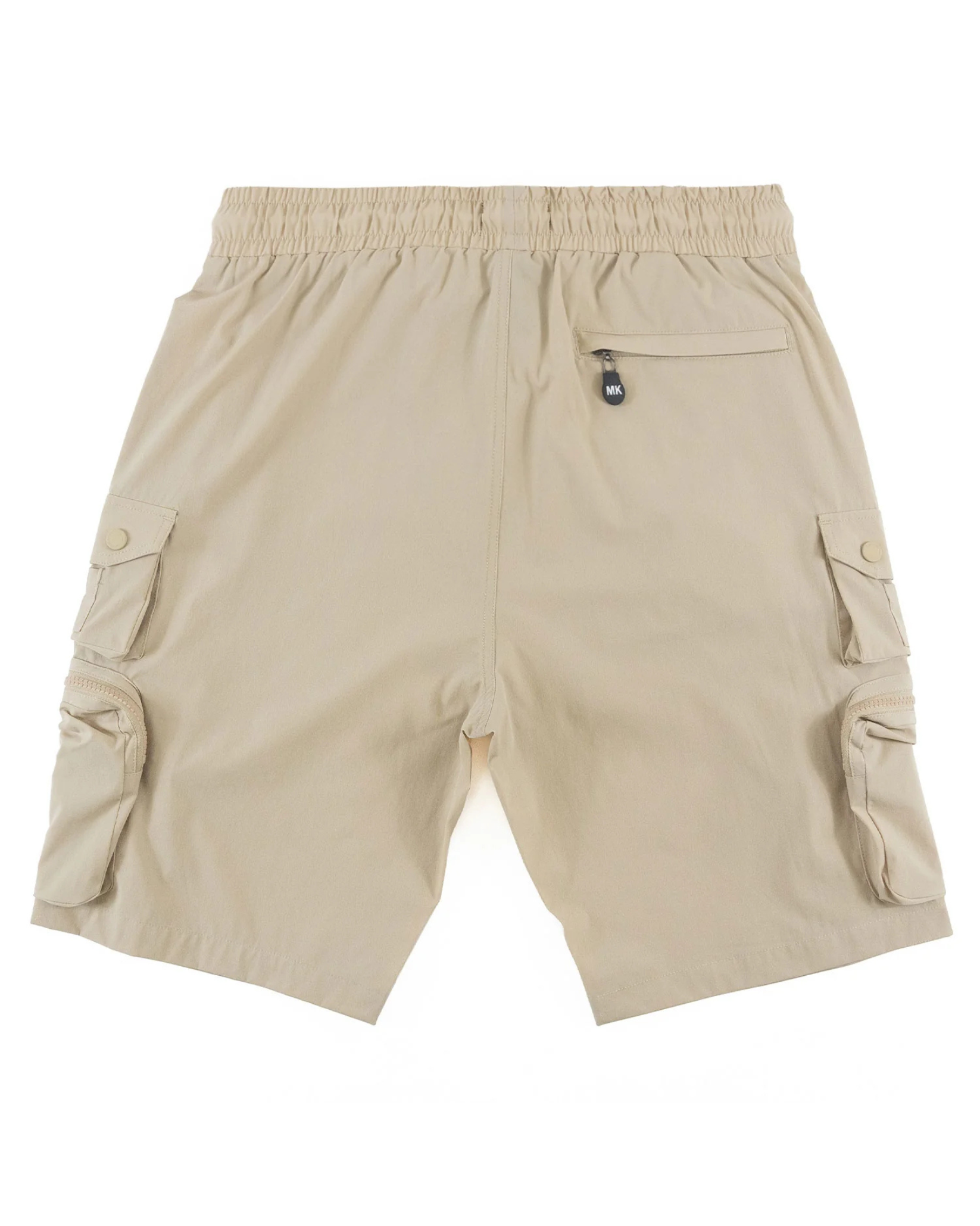 Nylon Spandex Cargo Shorts
