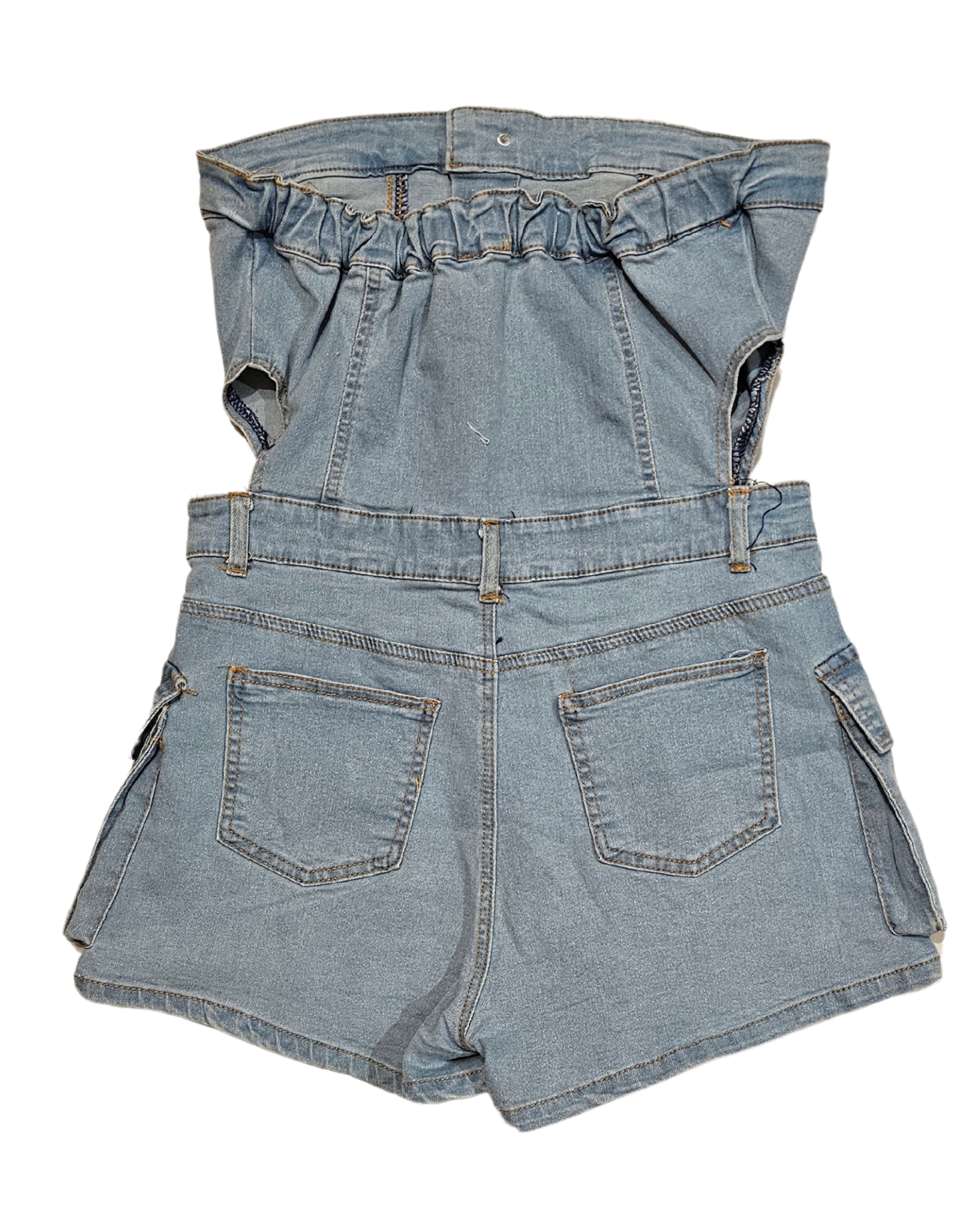 Twill Shot Denim Onepiece