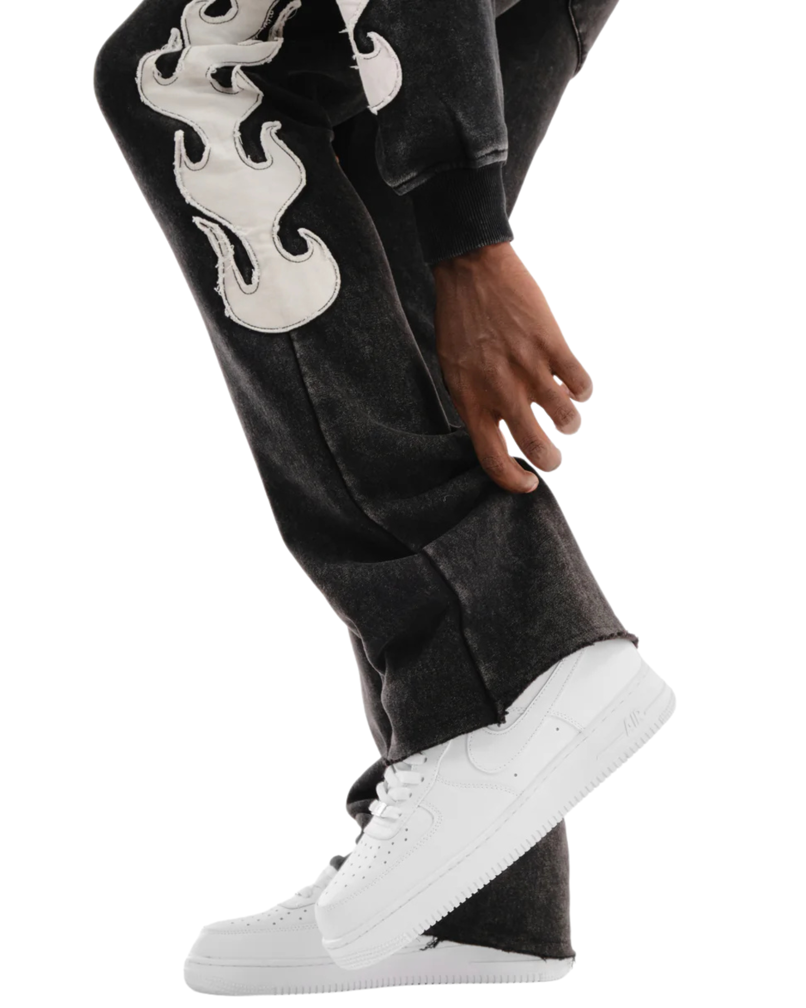 Saint CR Stacked Sweatpants