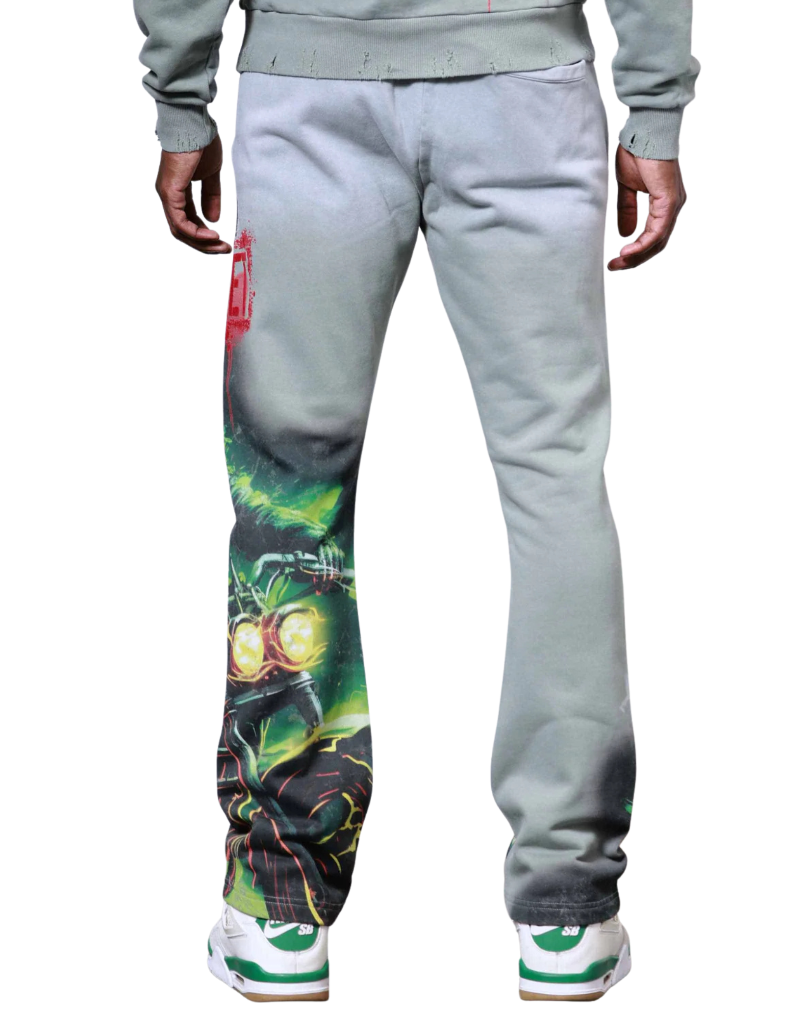 Ghost Rider Stacked Sweatpants