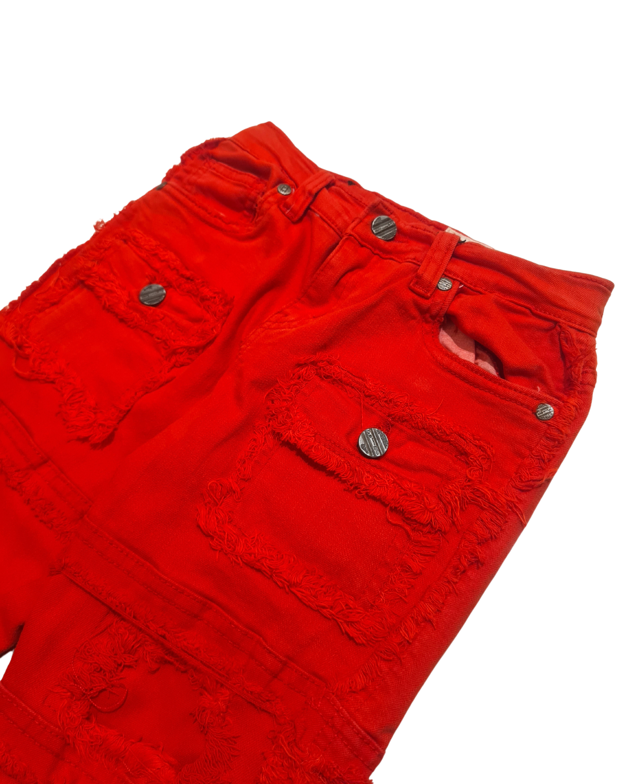 Kids Layer Stacked Denim Jeans 330044