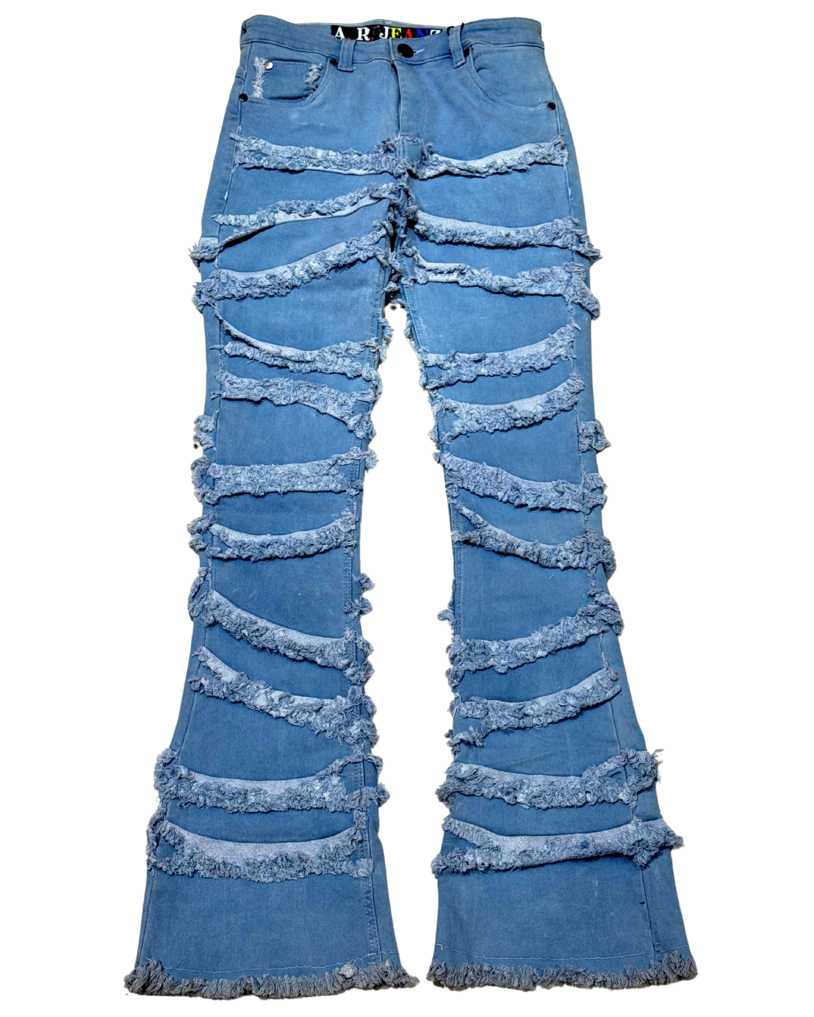 Cross Patch Stacked Jean ST 300