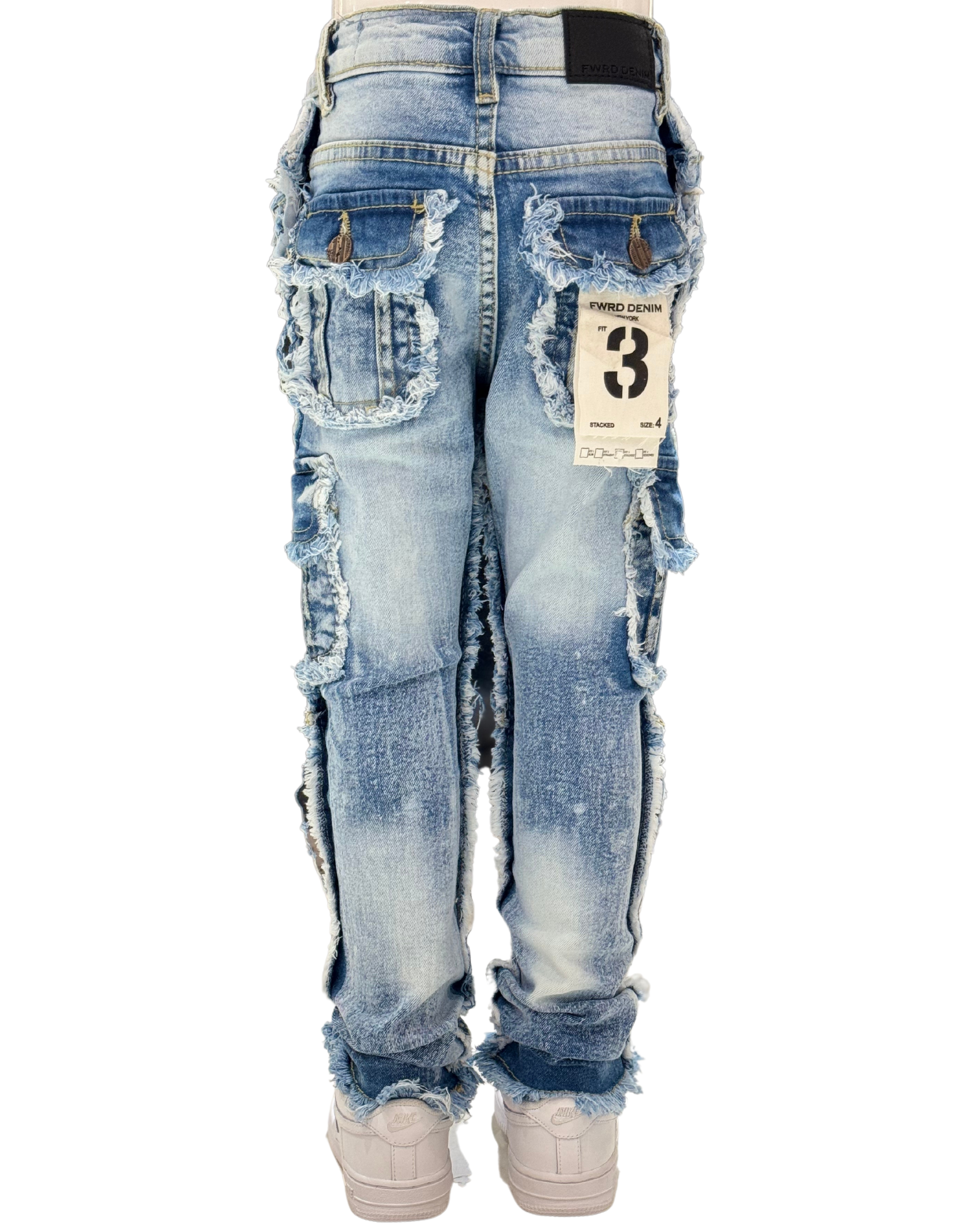 Kids Stacked Jeans 330011