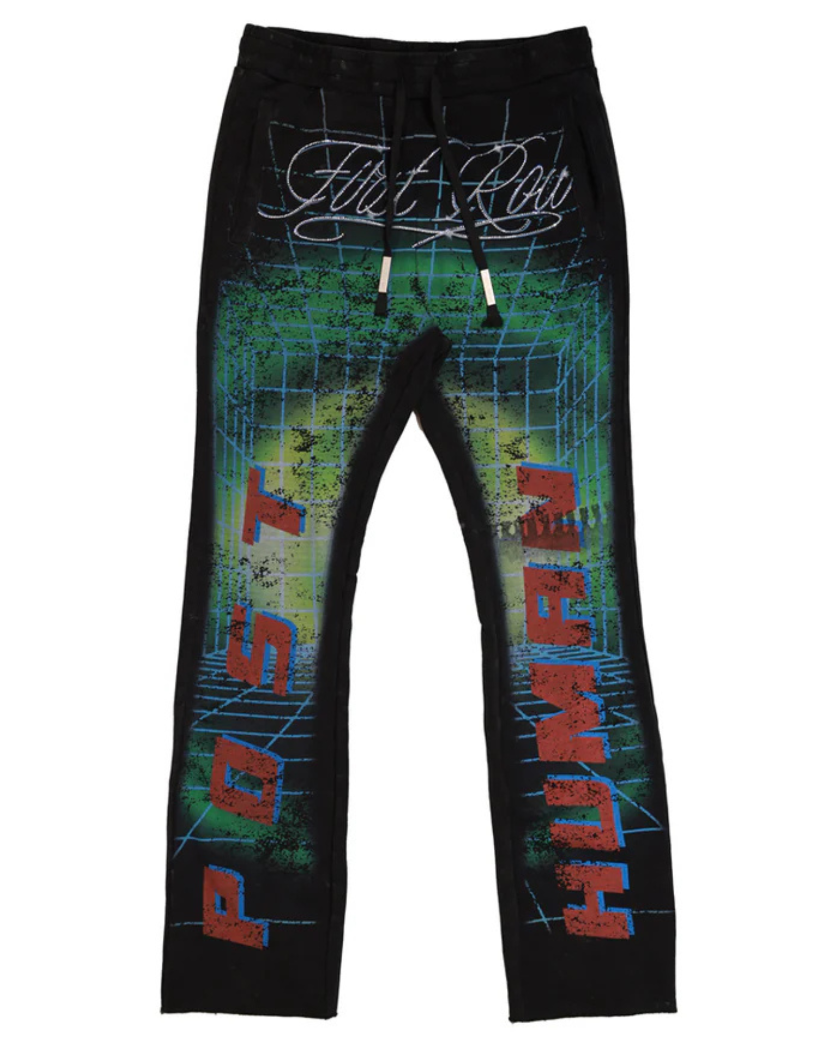 Post Human Matrix Stacked Sweatpant