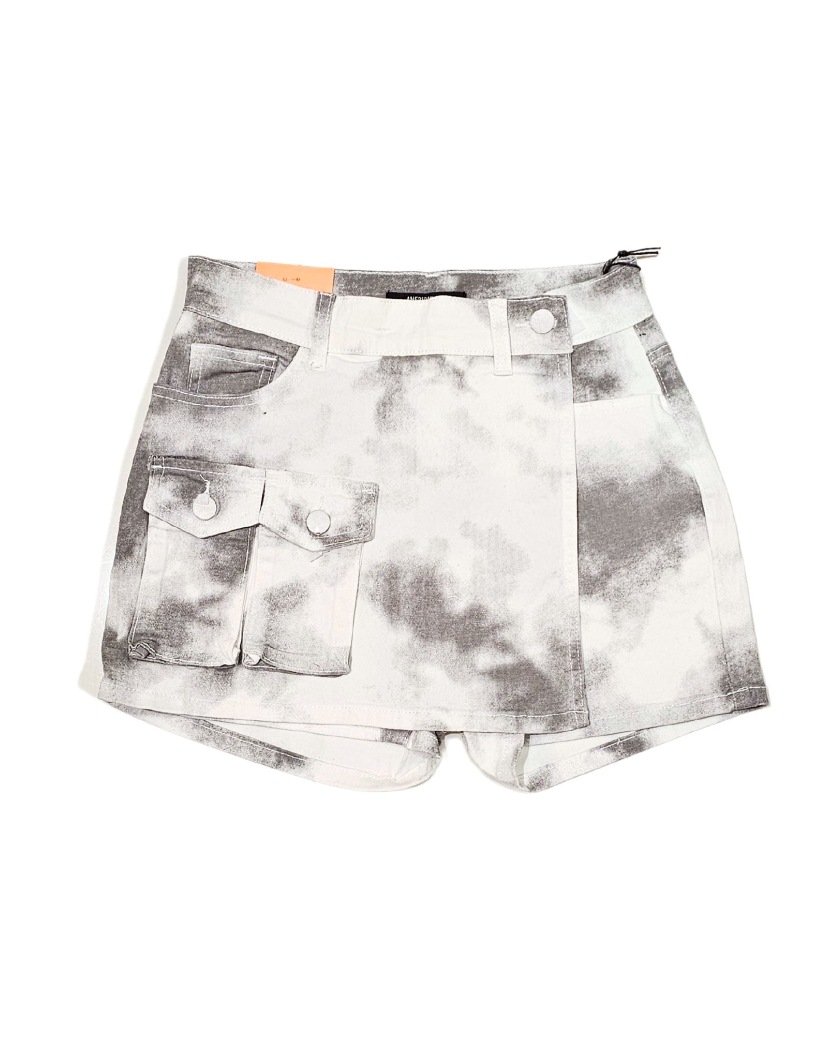 Dye Multi Pocket Skirt